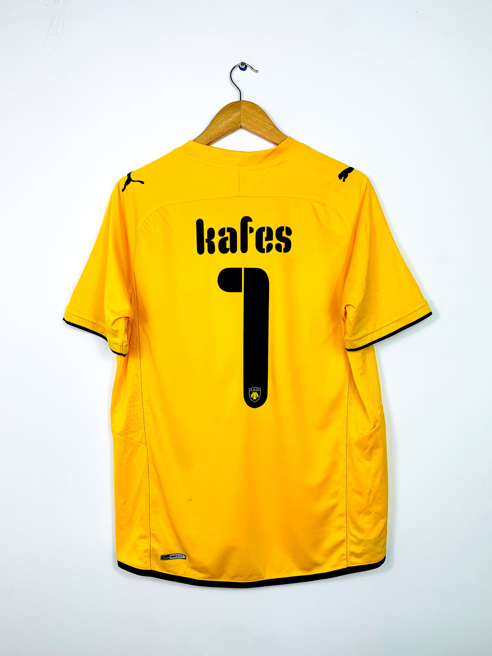 AEK 2009/2010 HOME SHIRT #1 KAFES