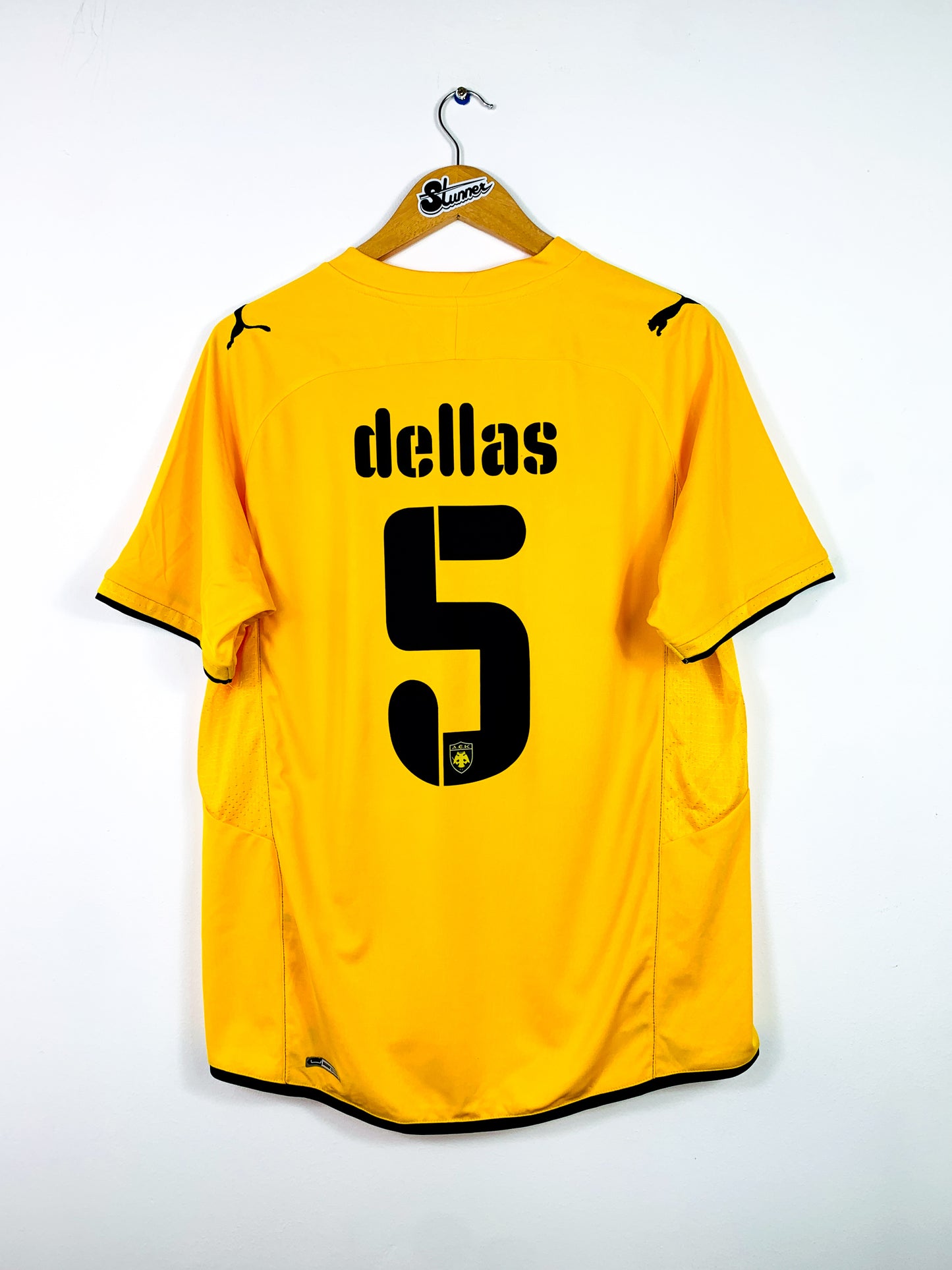 AEK 2009/2010 HOME SHIRT #5 DELLAS