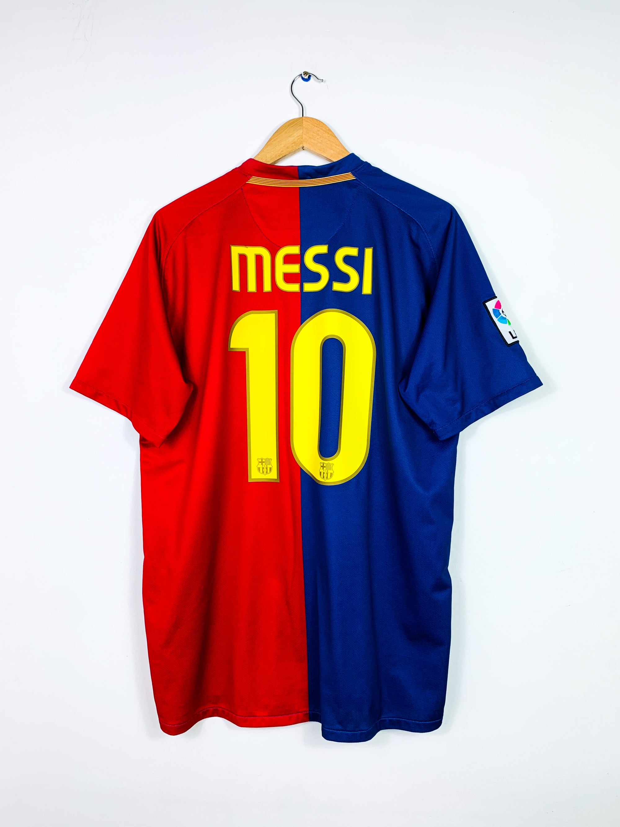 BARCELONA 2008/2009 HOME SHIRT #10 MESSI