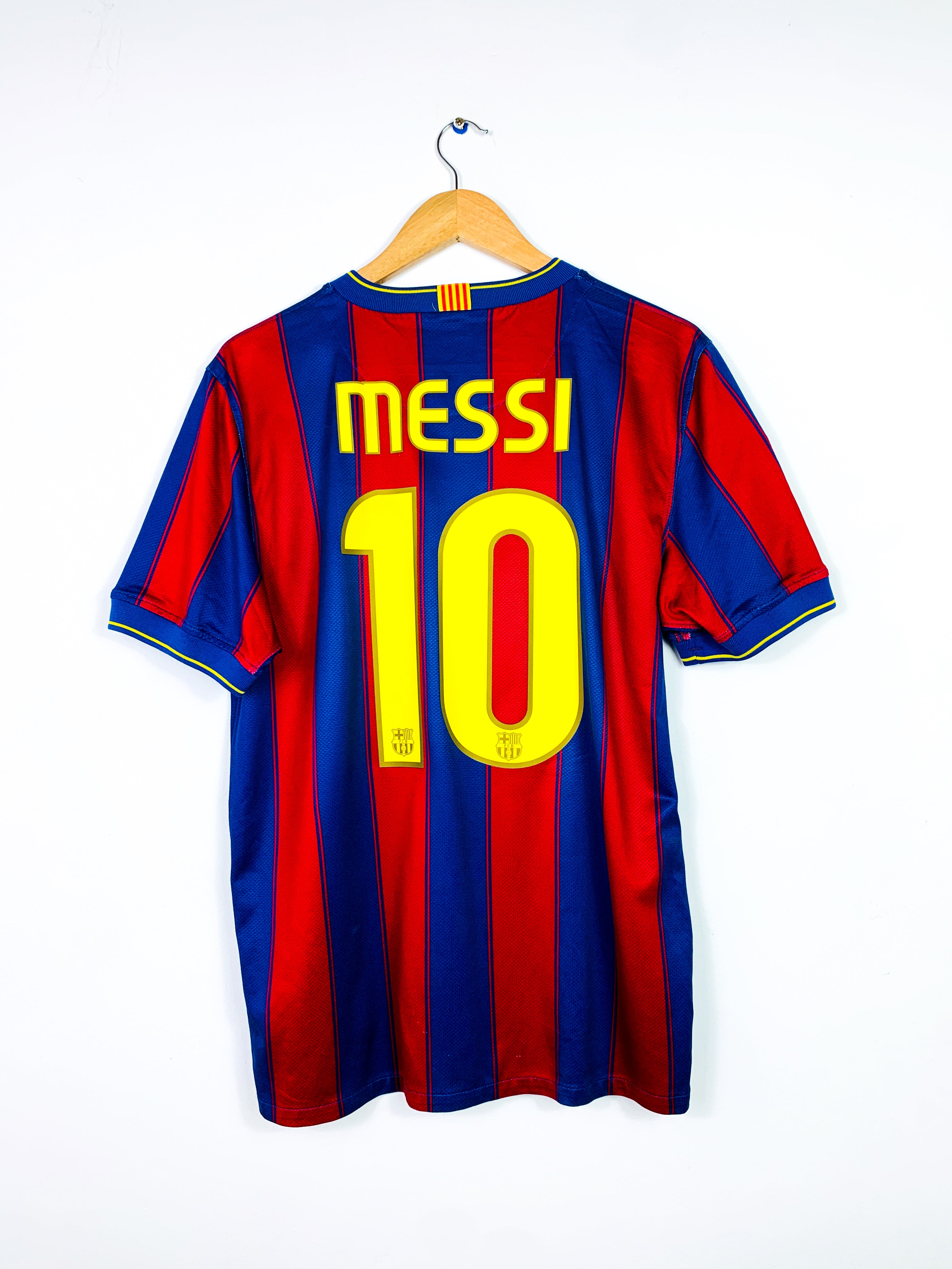 BARCELONA 2009/2010 HOME SHIRT #10 MESSI [M] – Stunner: Vintage