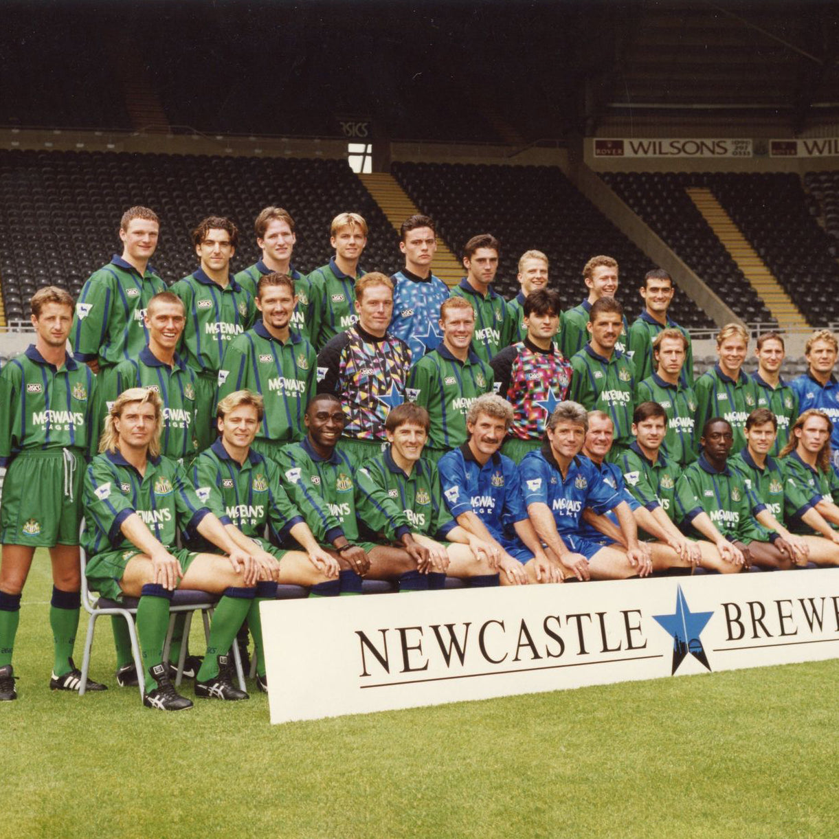 NEWCASTLE UNITED 1994/1995 THIRD SHIRT #9 COLE