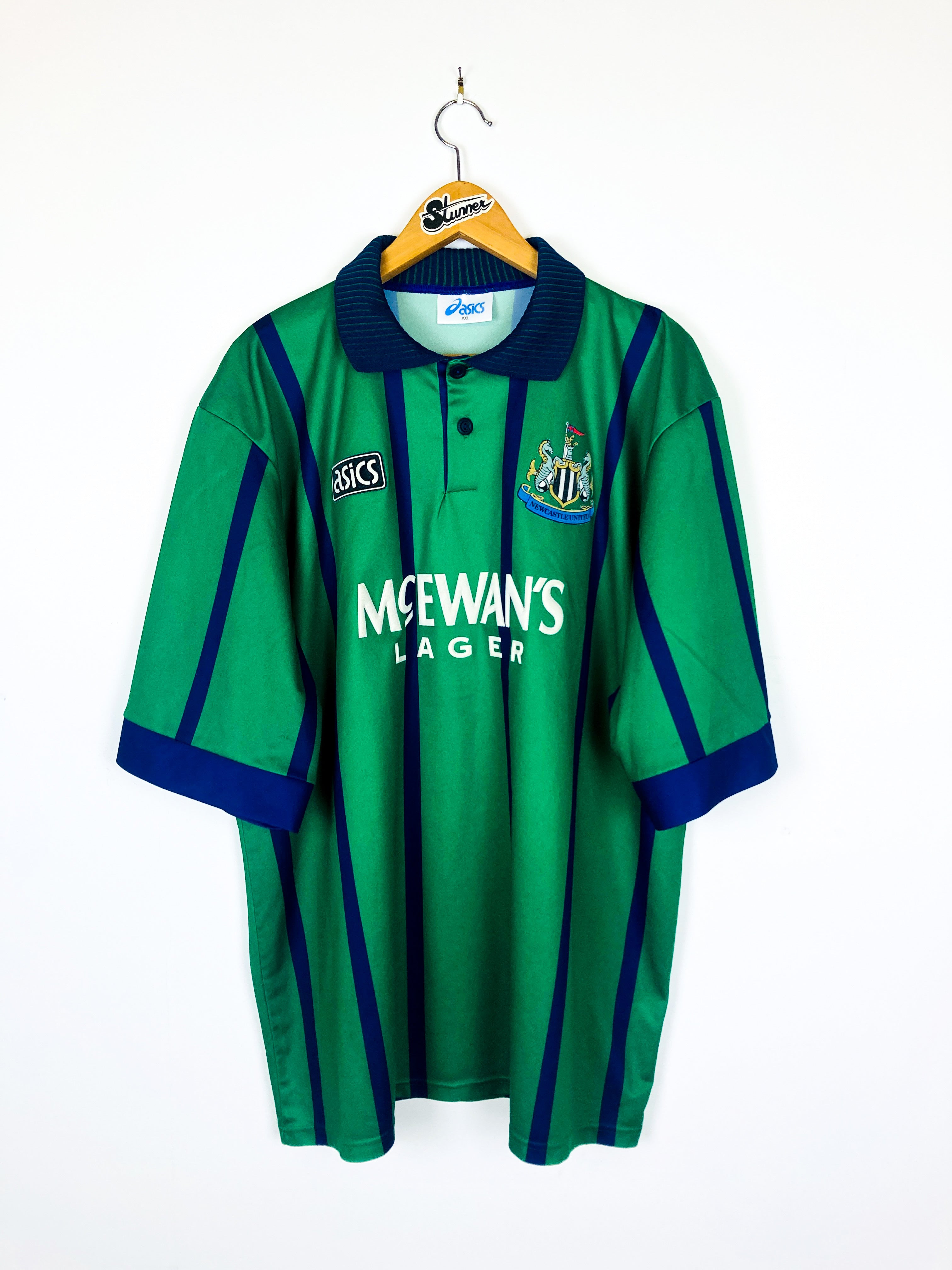 NEWCASTLE UNITED 1994/1995 THIRD SHIRT #9 COLE