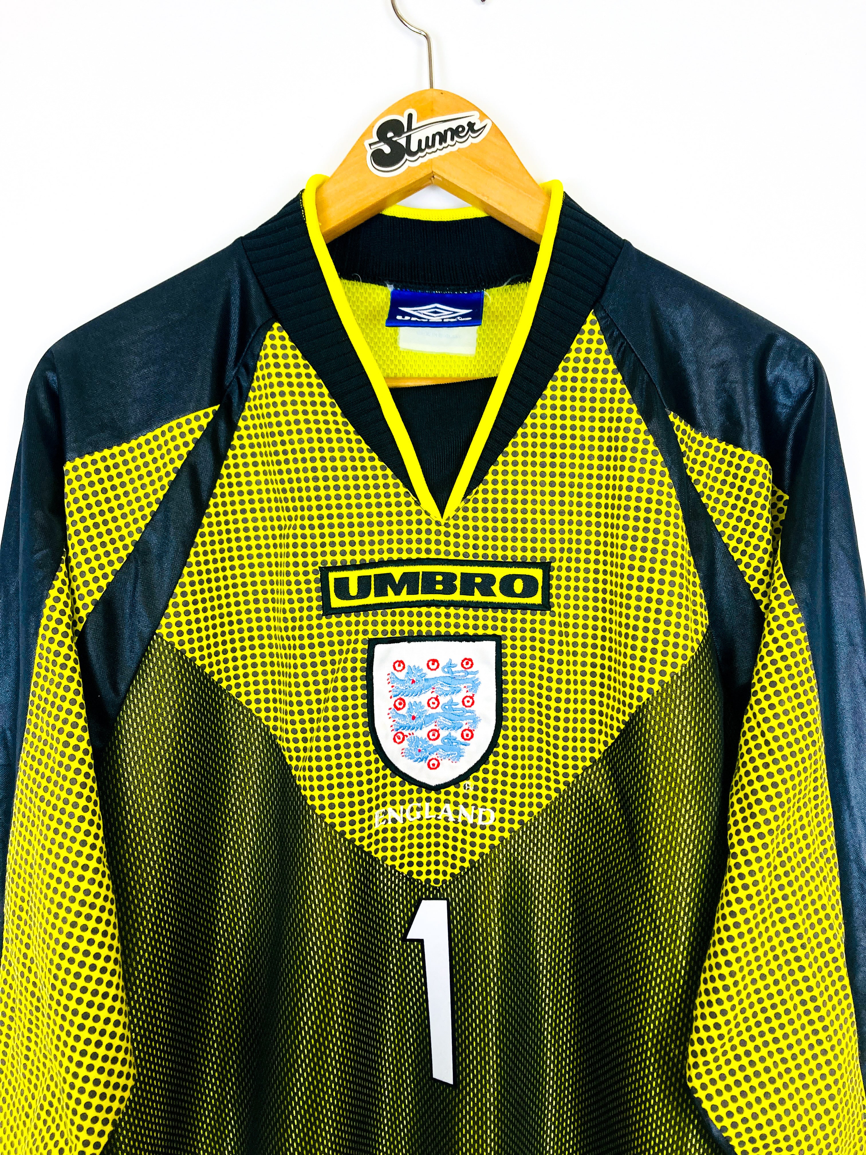 ENGLAND 1998/1999 GK SHIRT #1 SEAMAN