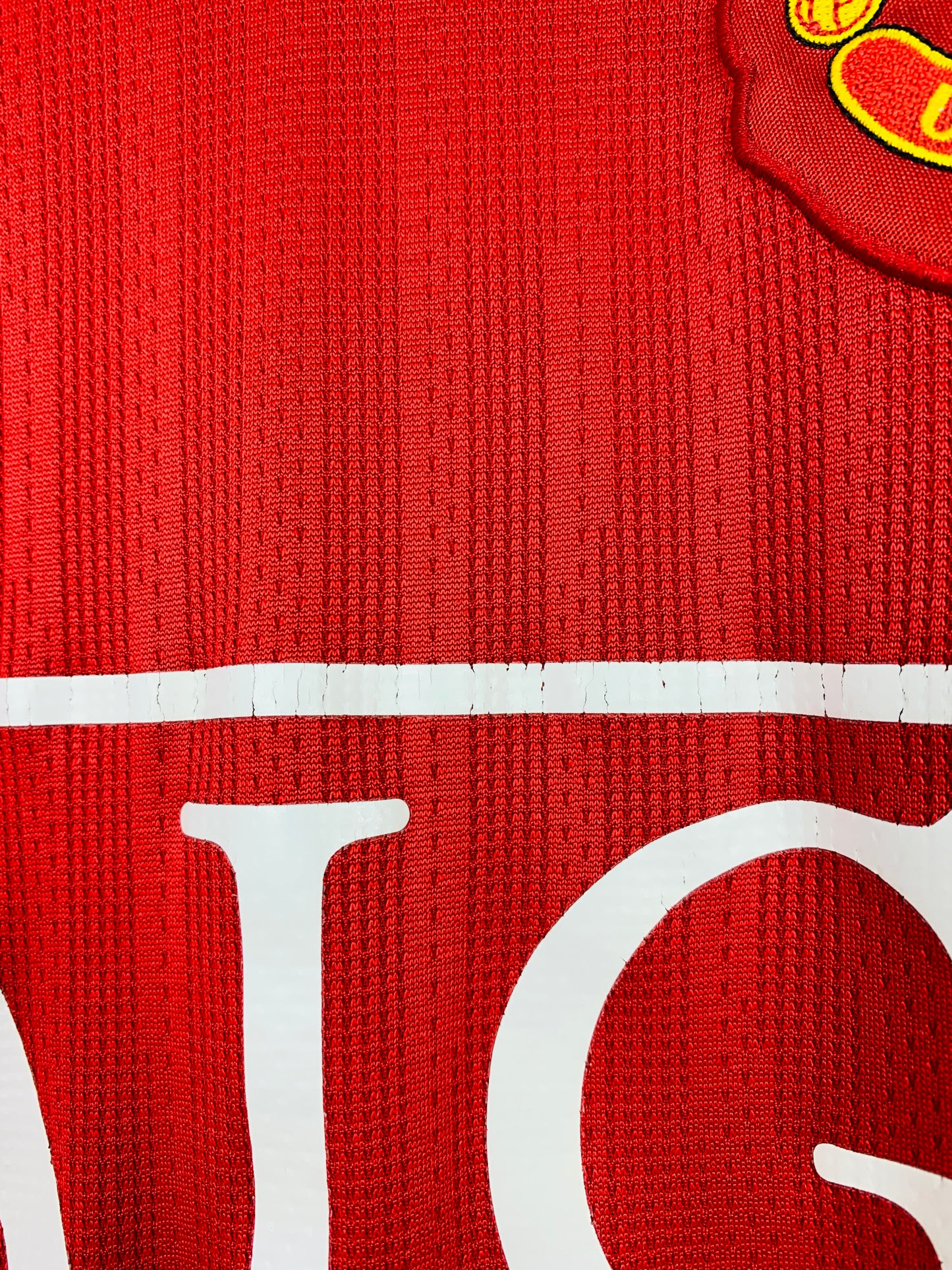 MANCHESTER UNITED 2007/2009 HOME SHIRT #7 RONALDO