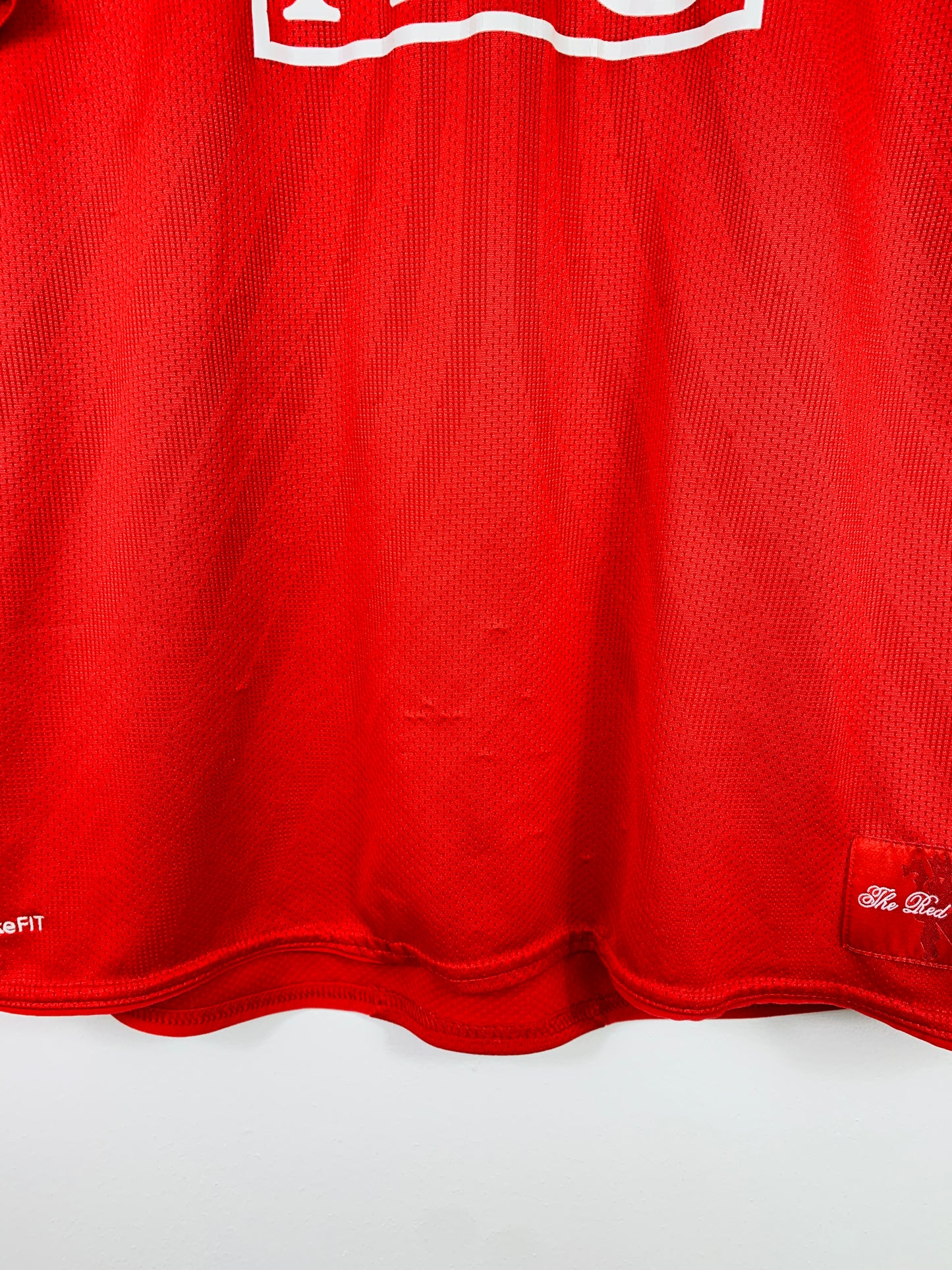 MANCHESTER UNITED 2007/2009 HOME SHIRT #7 RONALDO