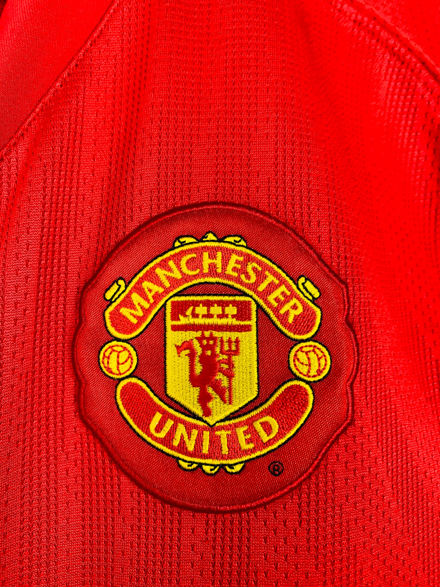 MANCHESTER UNITED 2007/2009 HOME SHIRT #7 RONALDO