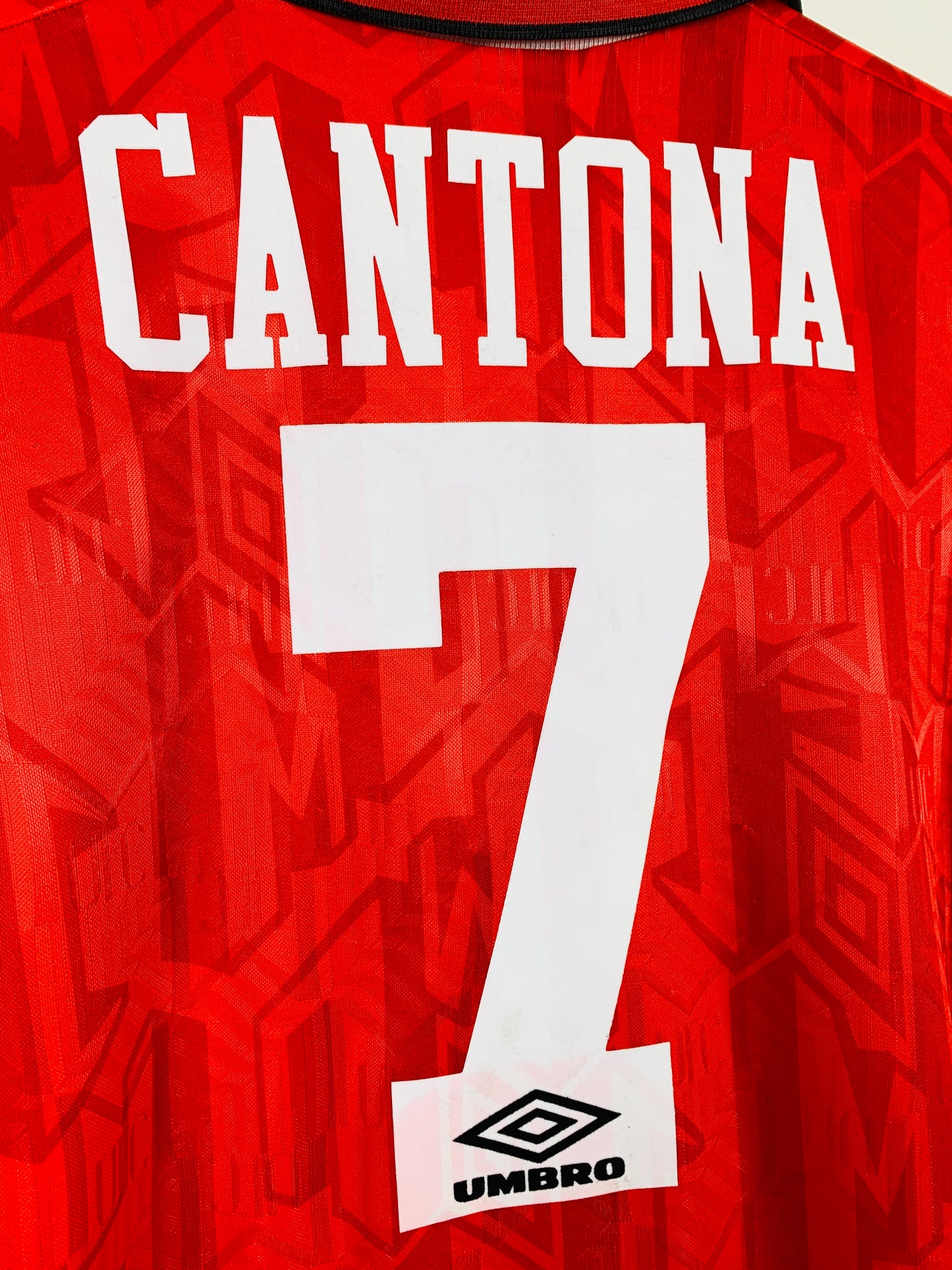 MANCHESTER UNITED 1992/1994 HOME SHIRT #7 CANTONA