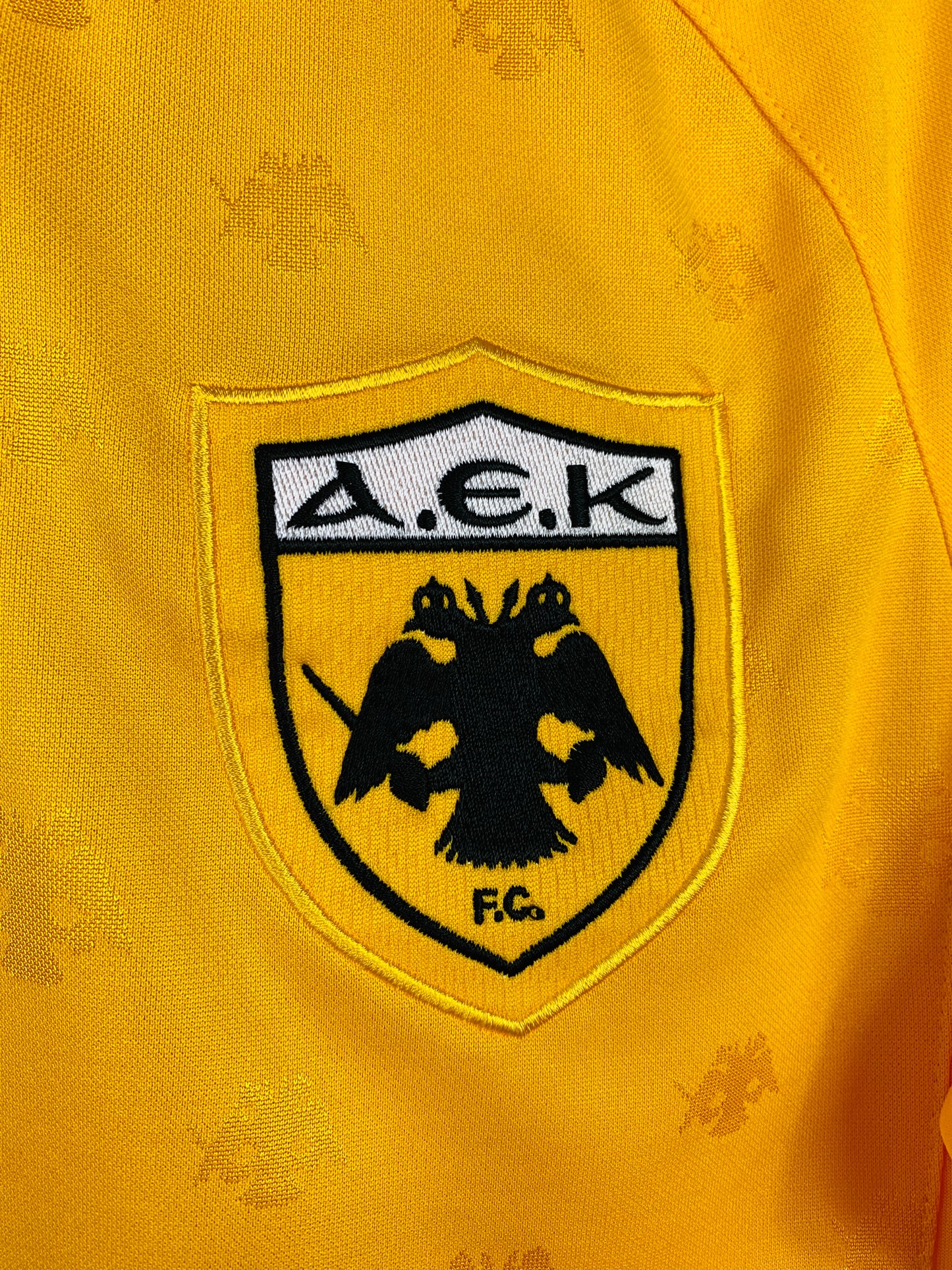 AEK 2009/2010 HOME SHIRT #5 DELLAS