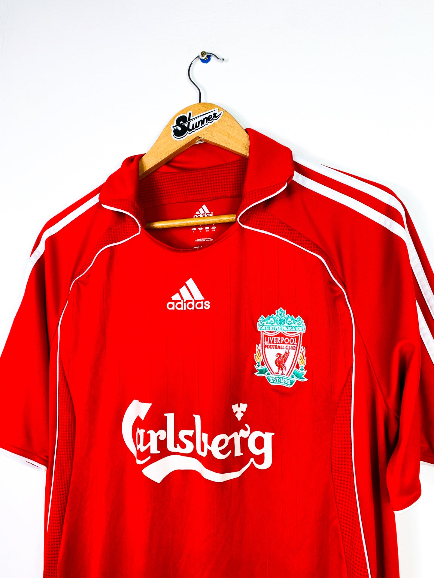 LIVERPOOL 2006/2008 HOME SHIRT #14 ALONSO