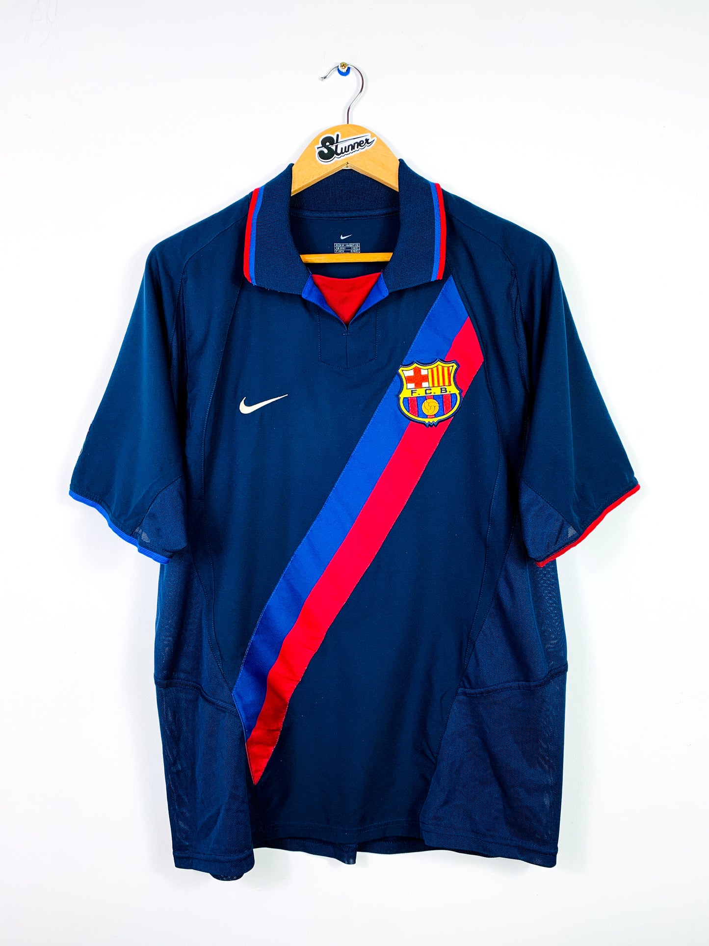 BARCELONA 2002/2004 AWAY SHIRT #10 RONALDINHO