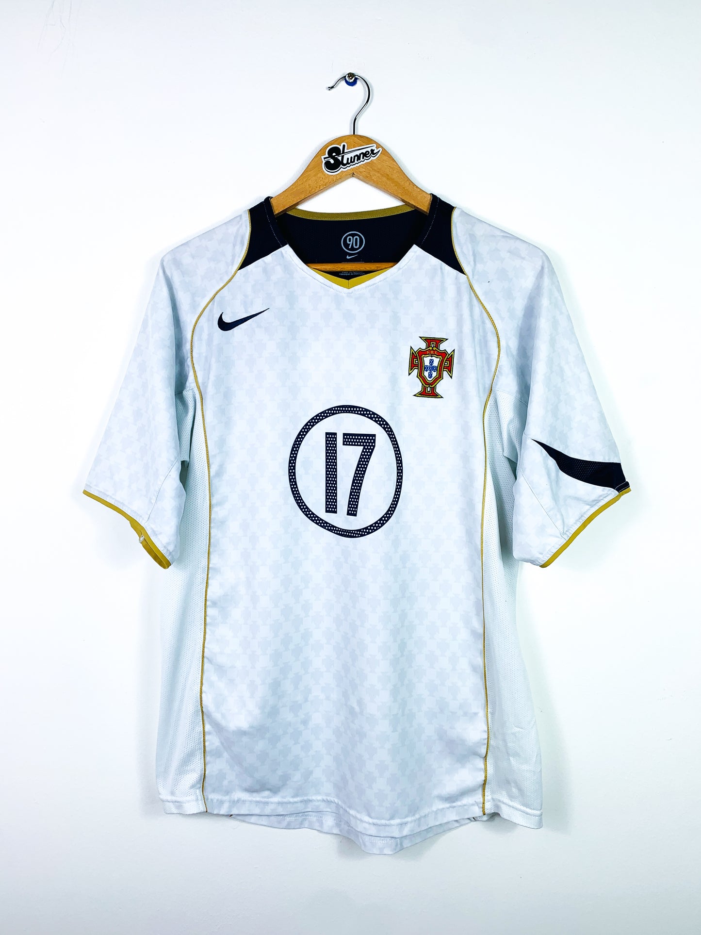 PORTUGAL 2004/2006 AWAY SHIRT #17 C.RONALDO