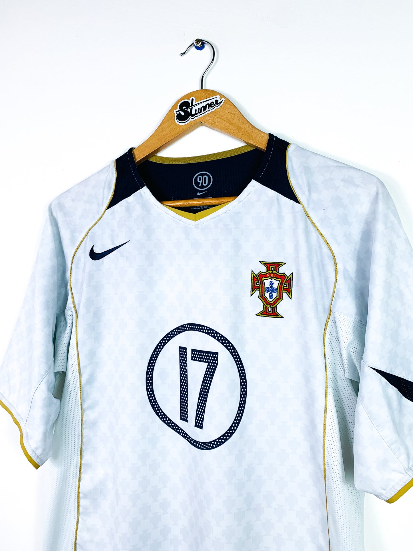 PORTUGAL 2004/2006 AWAY SHIRT #17 C.RONALDO