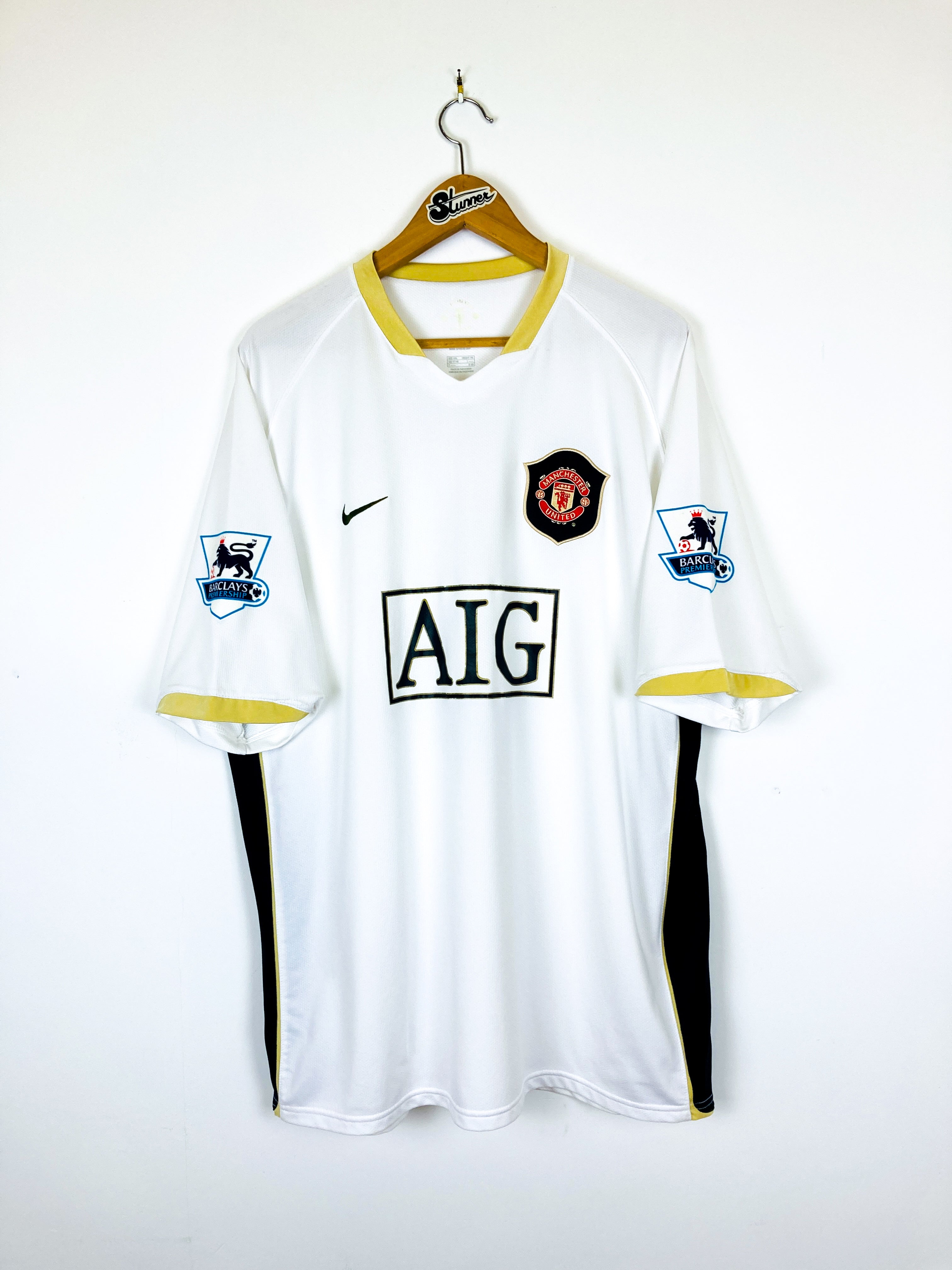 MANCHESTER UNITED 2006/2008 AWAY SHIRT #10 ROONEY