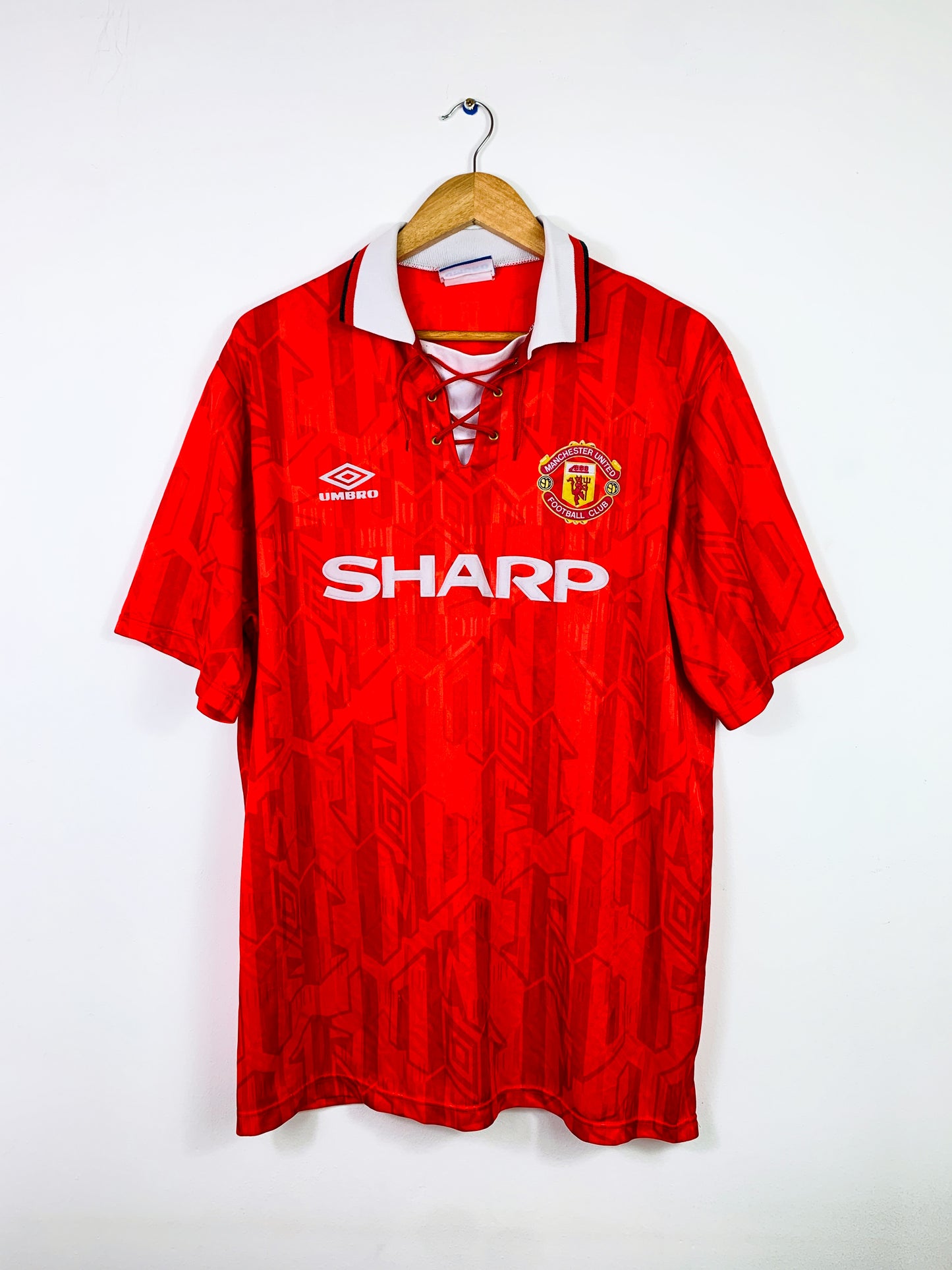 MANCHESTER UNITED 1992/1994 HOME SHIRT #7 CANTONA