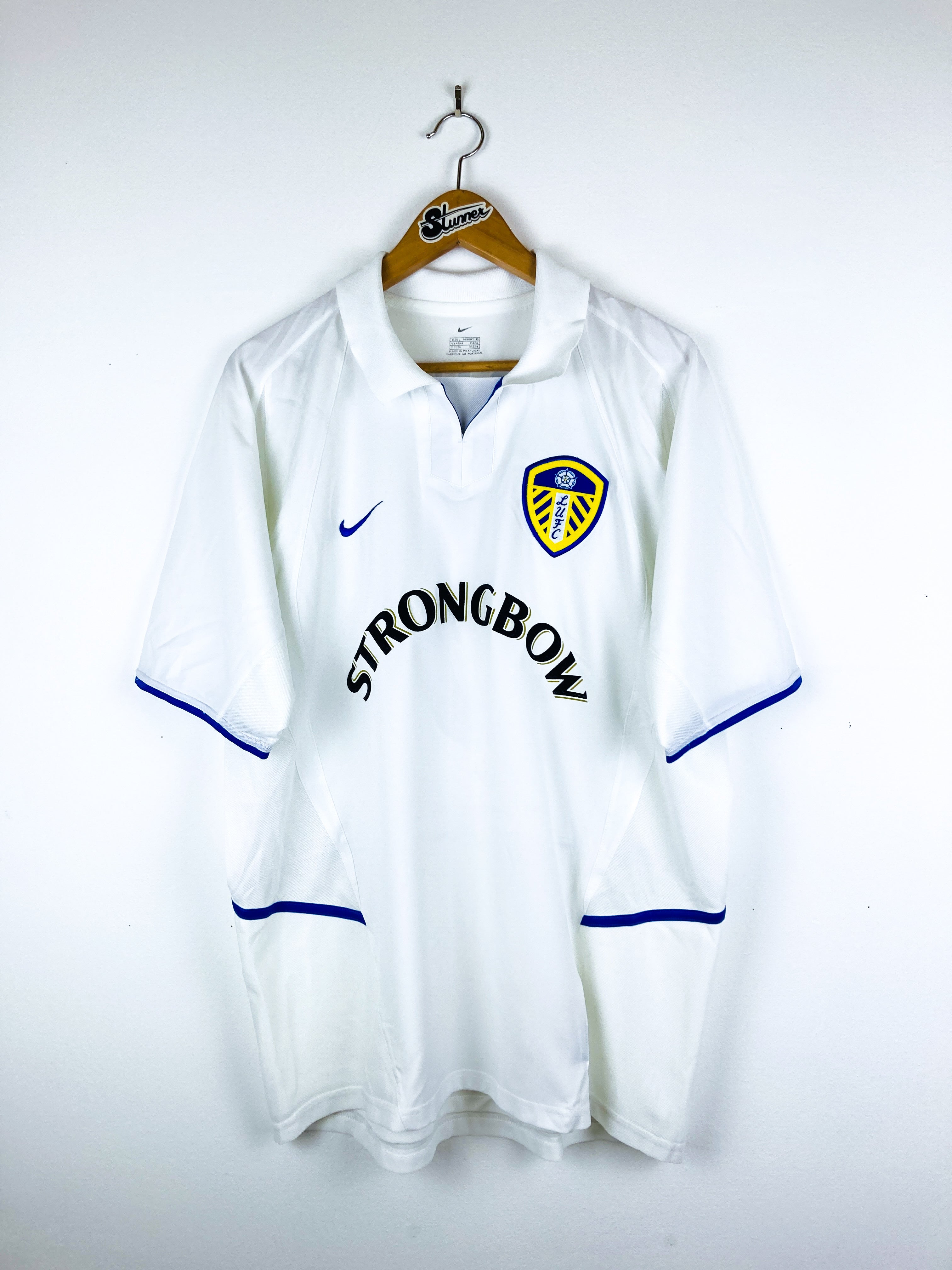 LEEDS UNITED 2002/2003 HOME SHIRT #9 VIDUKA