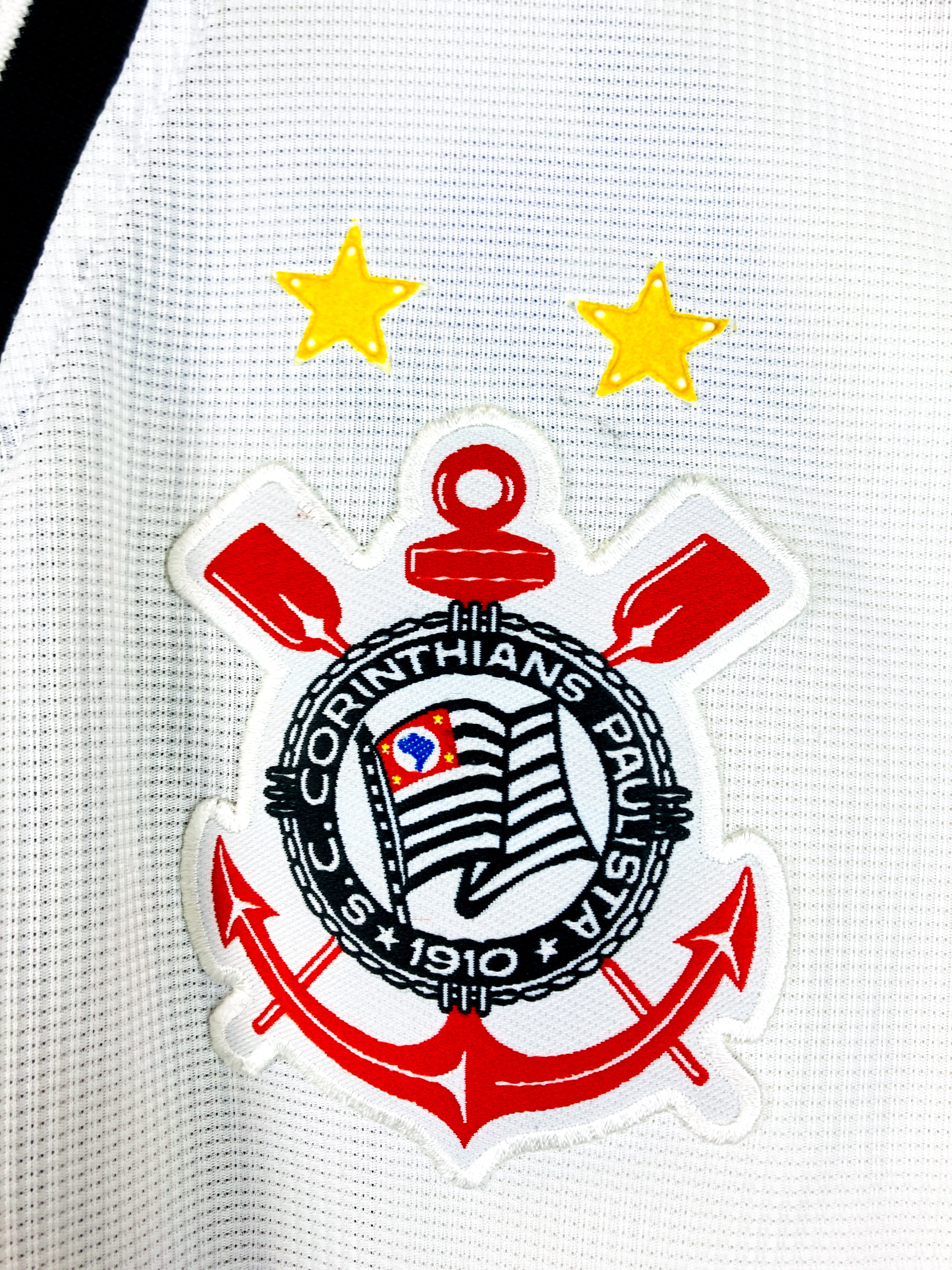 CORINTHIANS 1999/2000 HOME SHIRT #10 EDILSON