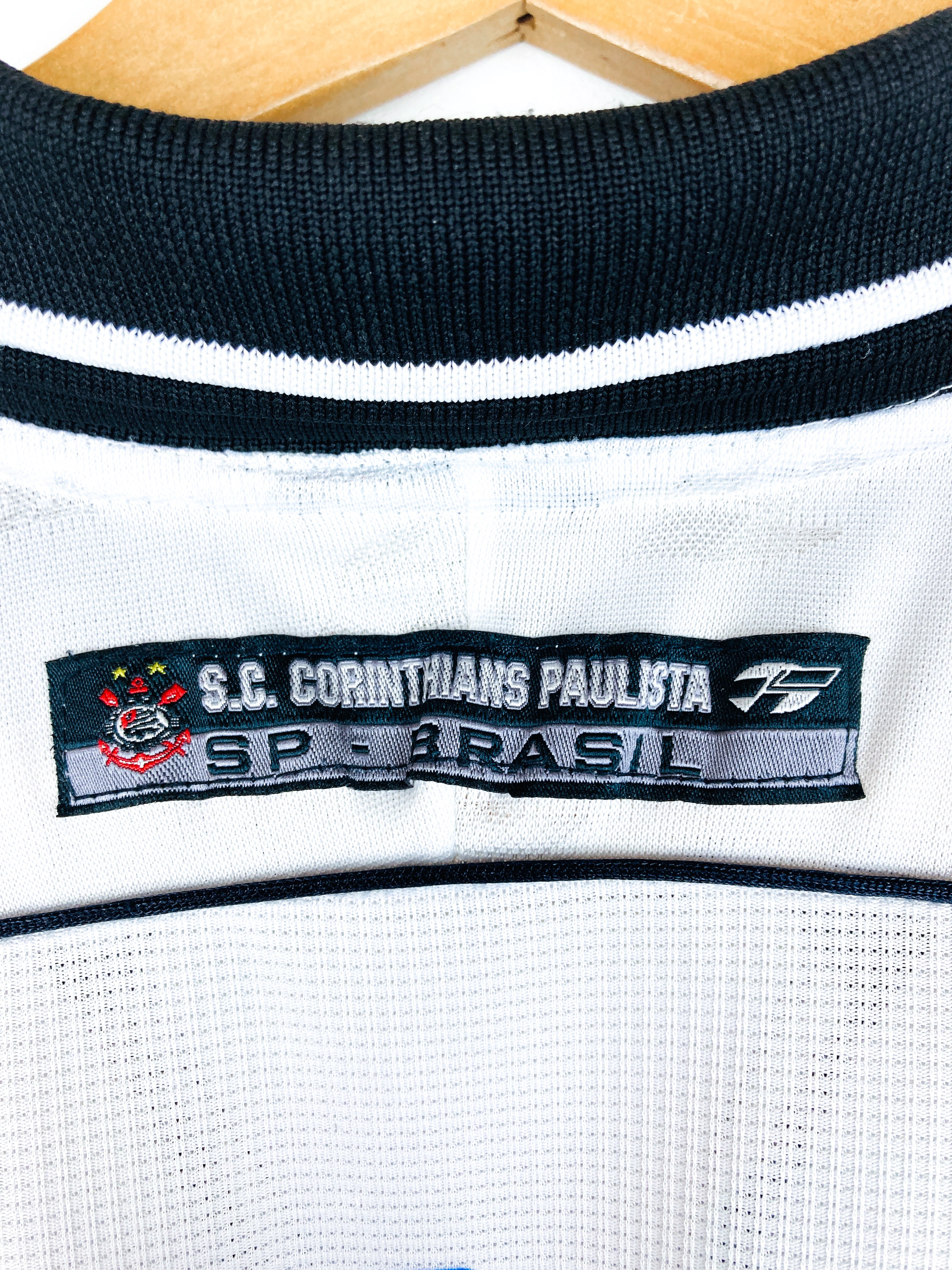 CORINTHIANS 1999/2000 HOME SHIRT #10 EDILSON