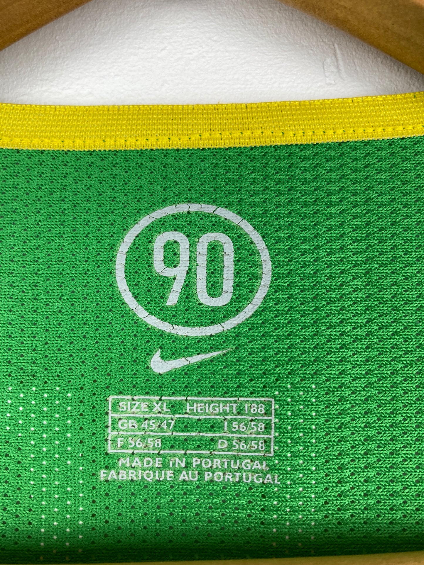 BRAZIL 2004/2006 HOME SHIRT #10 RONALDINHO