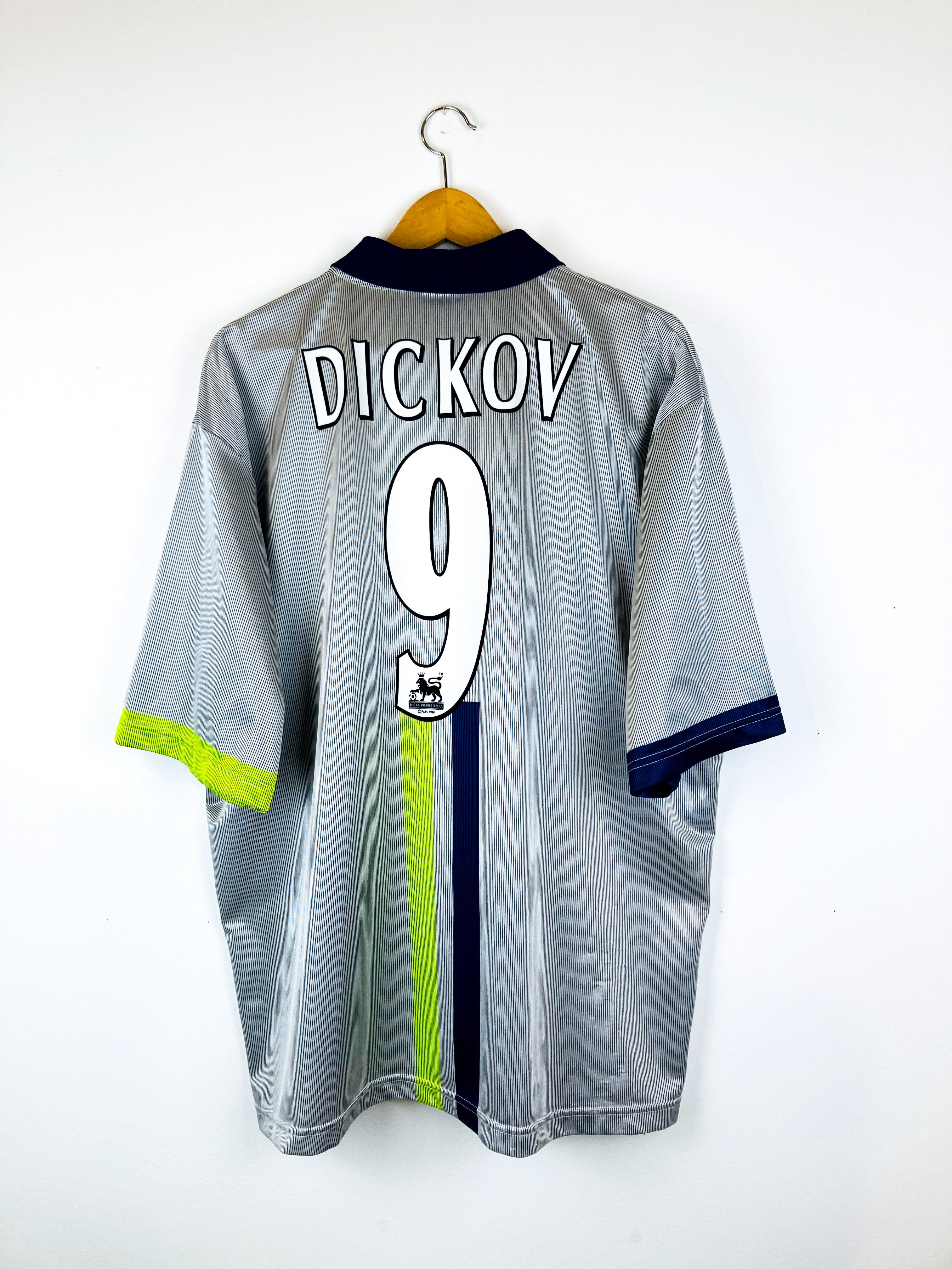 MANCHESTER CITY 2000/2002 AWAY SHIRT #9 DICKOV