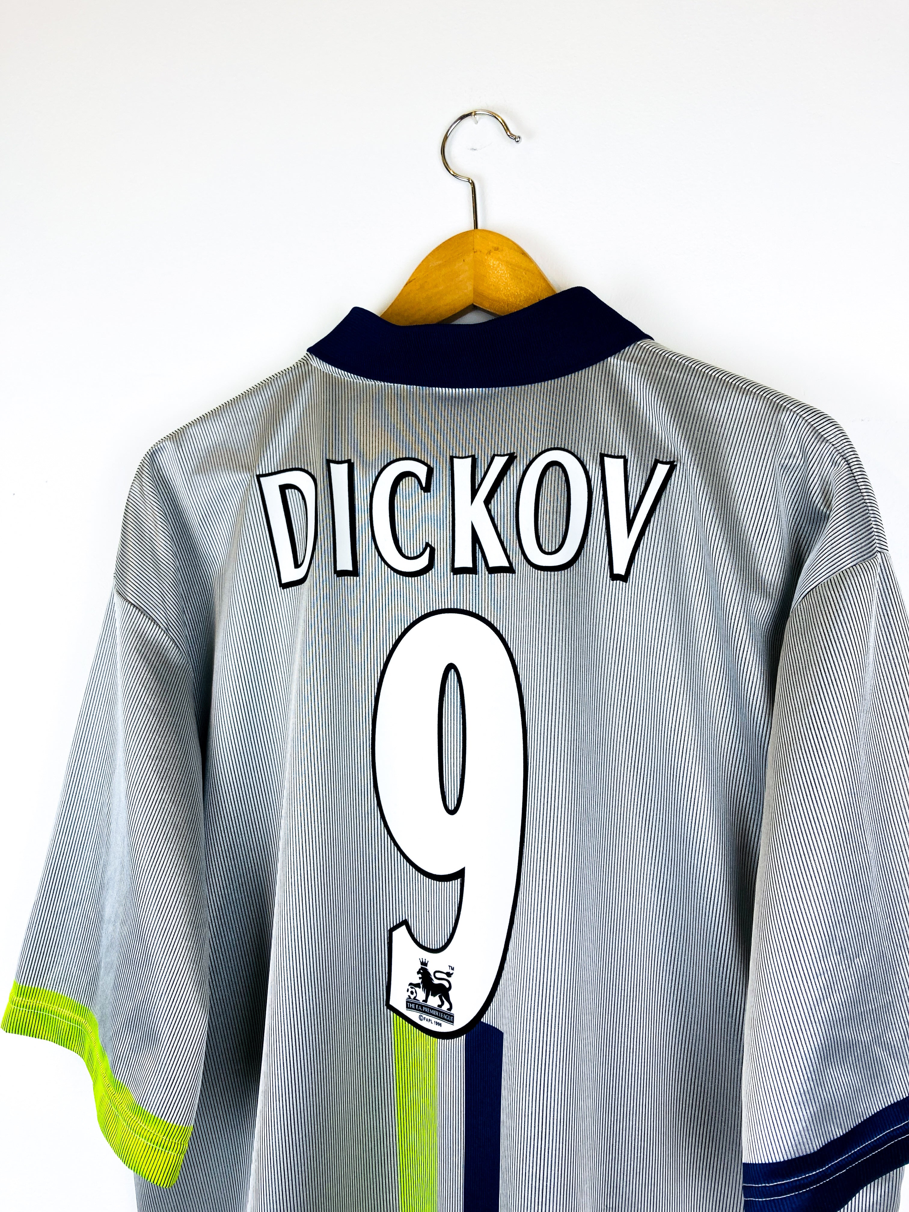 MANCHESTER CITY 2000/2002 AWAY SHIRT #9 DICKOV