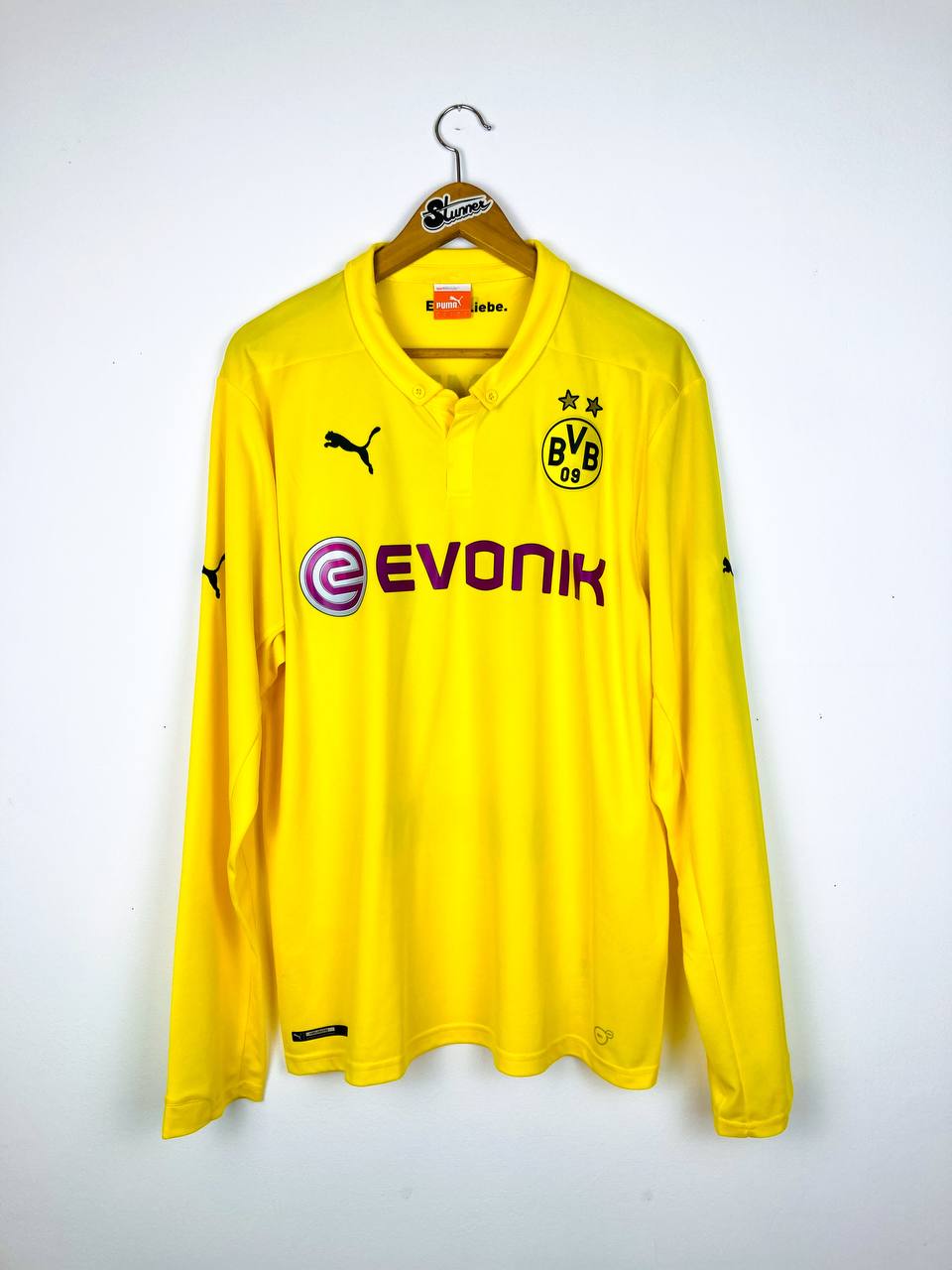 BORUSSIA DORTMUND 2014/2015 EUROPEAN HOME SHIRT