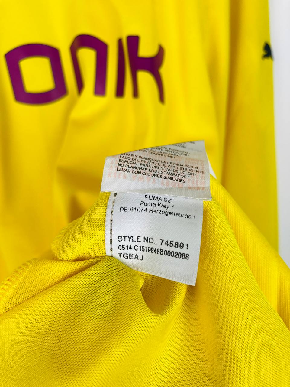 BORUSSIA DORTMUND 2014/2015 EUROPEAN HOME SHIRT