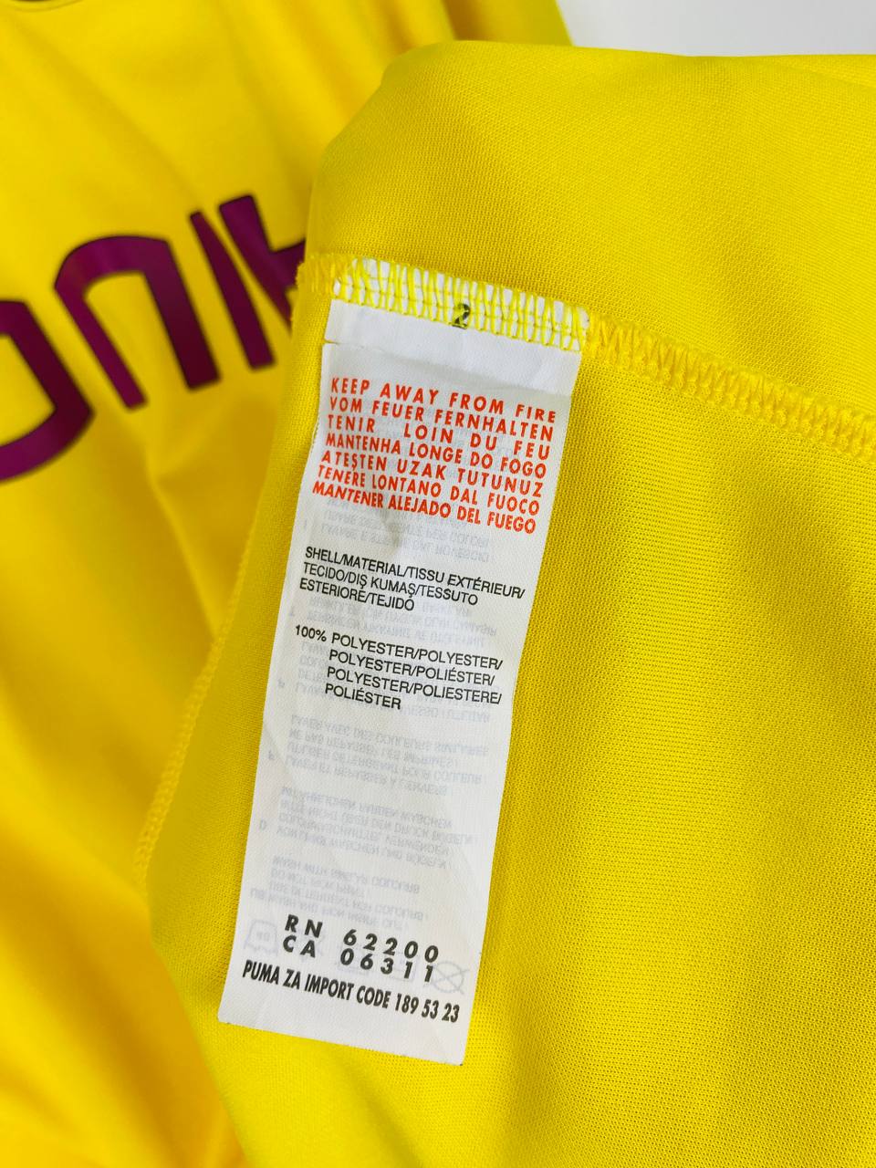 BORUSSIA DORTMUND 2014/2015 EUROPEAN HOME SHIRT