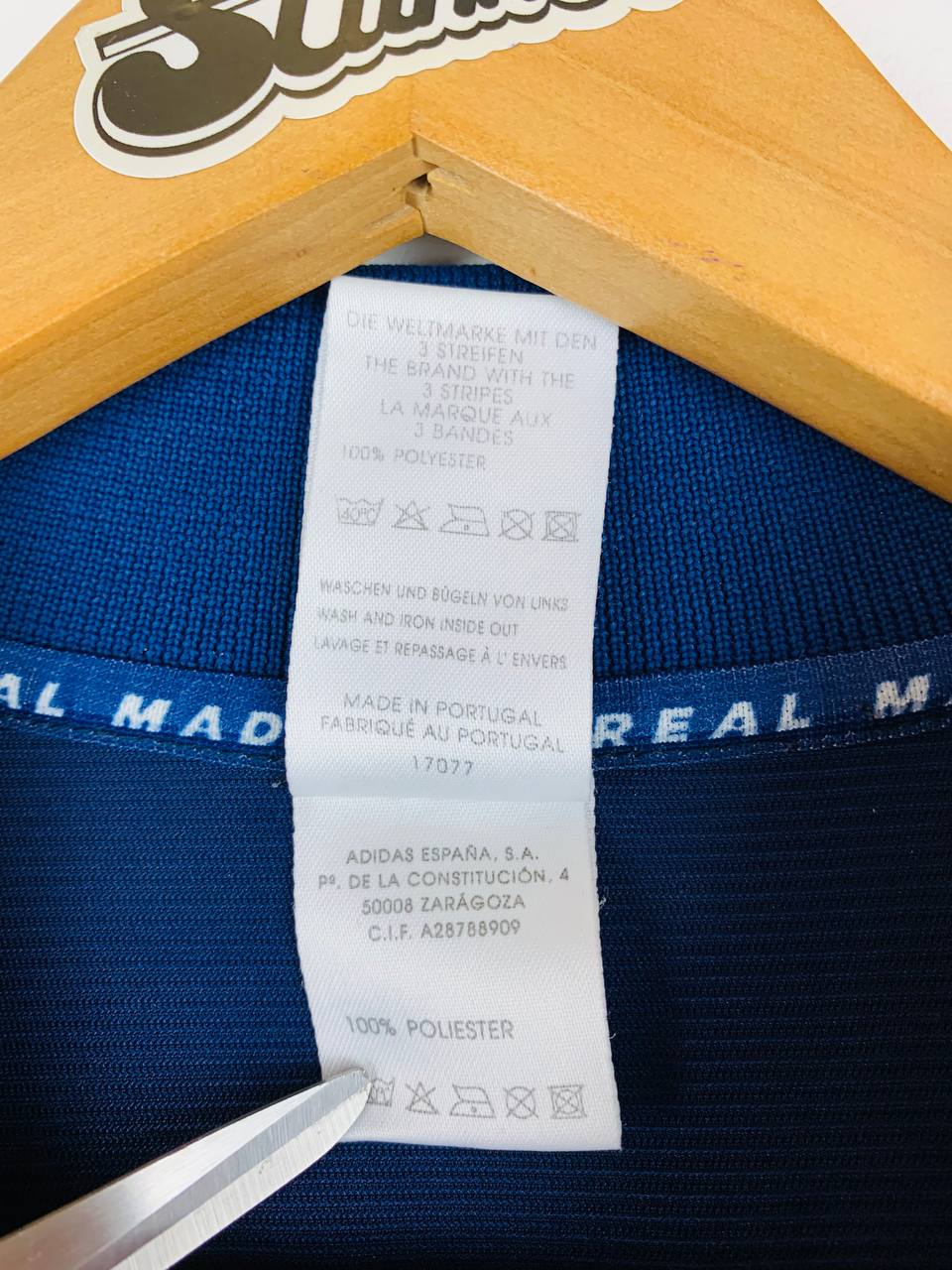 REAL MADRID 1998/1999 THIRD SHIRT #7 RAUL