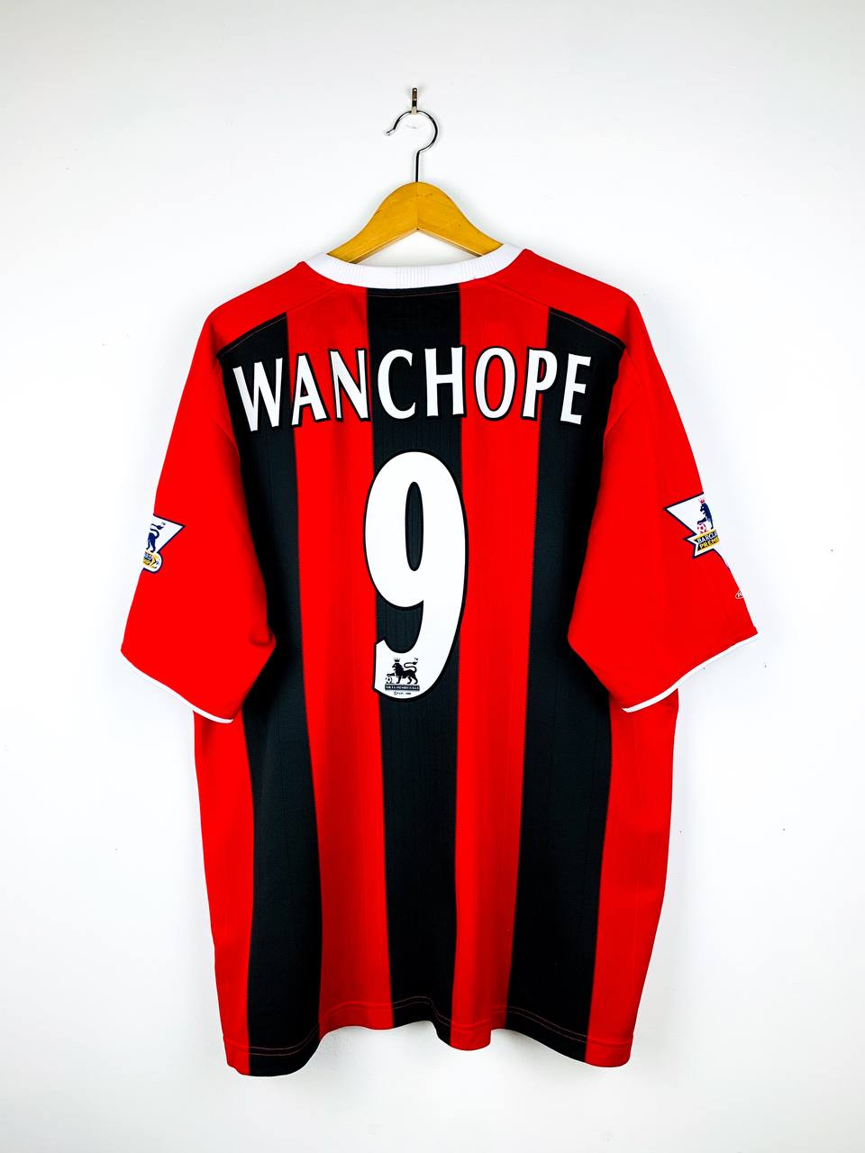MANCHESTER CITY 2003/2004 AWAY SHIRT #9 WANCHOPE
