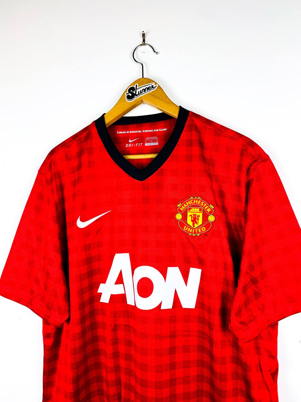 MANCHESTER UNITED 2012/2013 HOME SHIRT #10 ROONEY