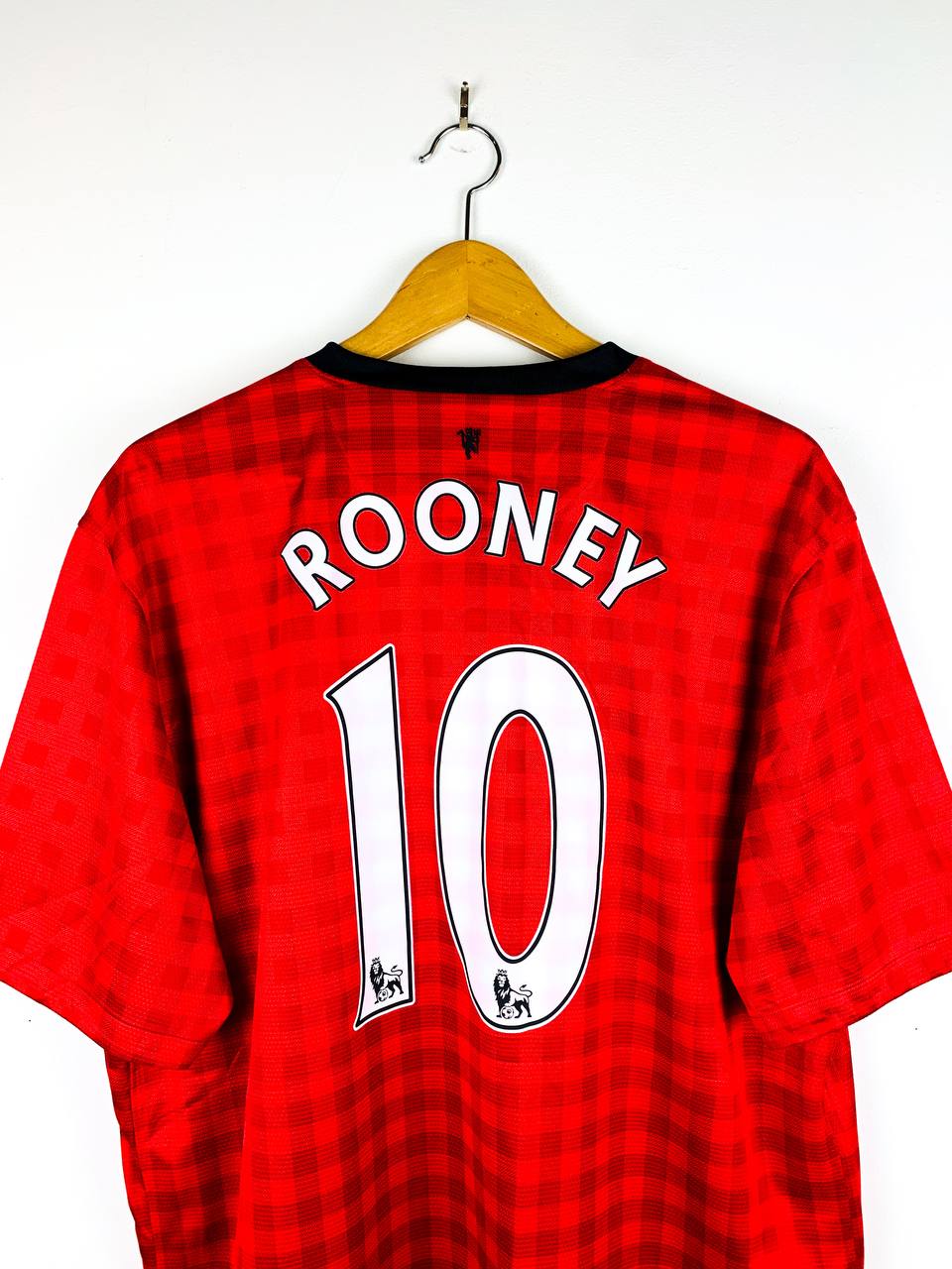 MANCHESTER UNITED 2012/2013 HOME SHIRT #10 ROONEY