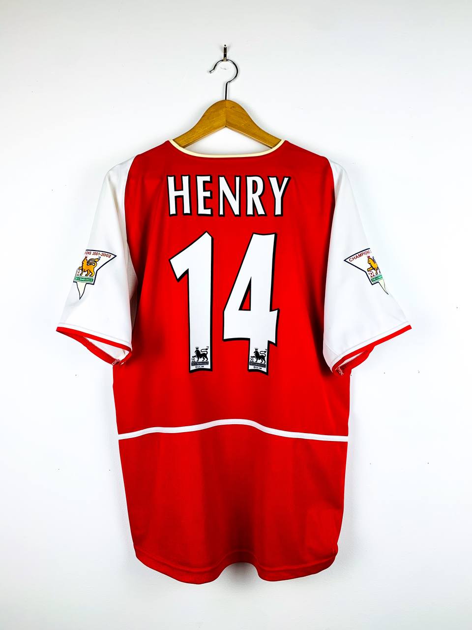ARSENAL 2002/2004 HOME SHIRT #14 HENRY