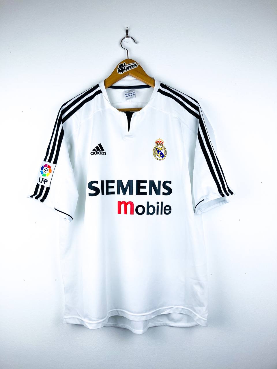 REAL MADRID 2003/2004 HOME SHIRT #3 R.CARLOS