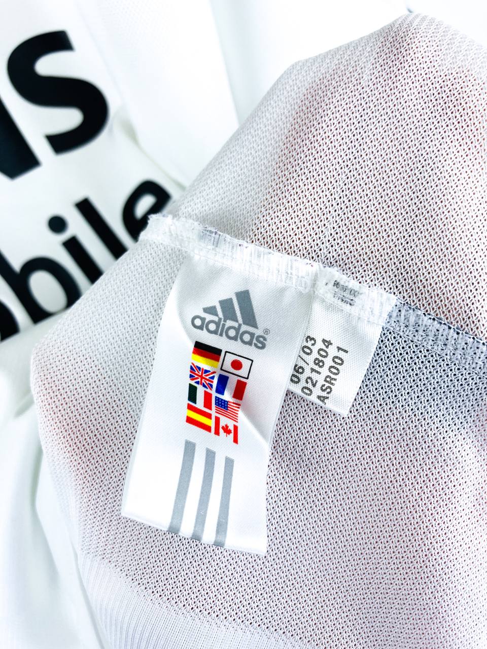 REAL MADRID 2003/2004 HOME SHIRT #3 R.CARLOS