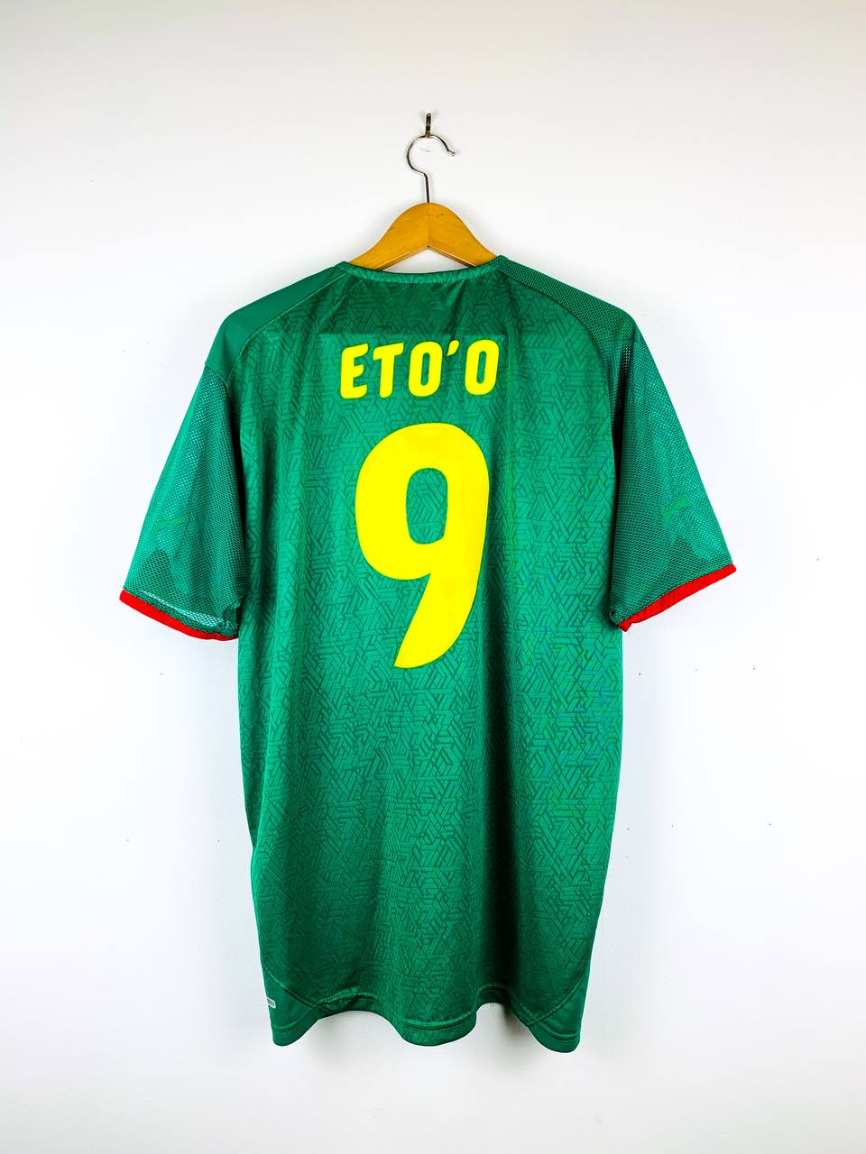 CAMEROON 2010/2011 HOME SHIRT #9 ETO'O