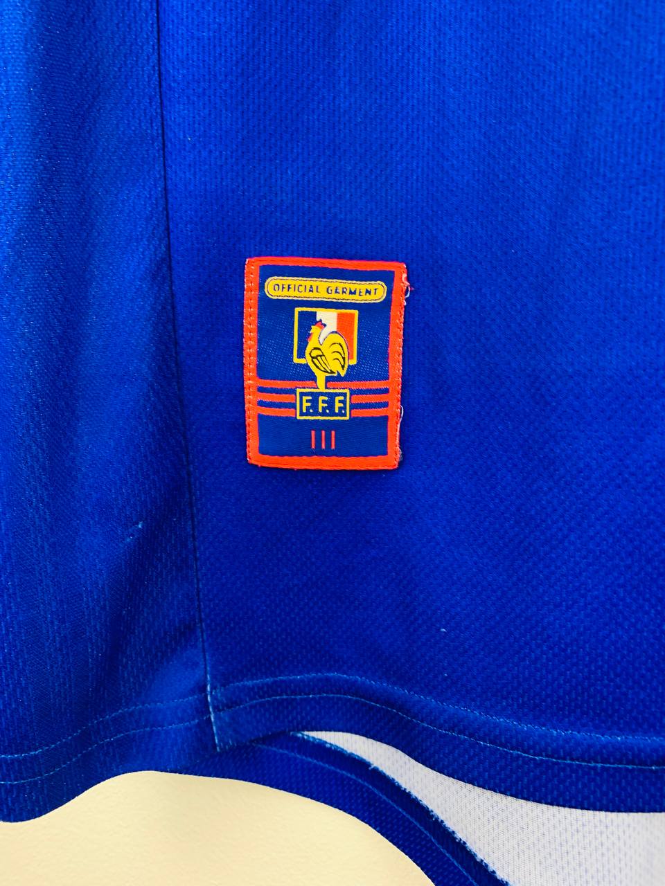 FRANCE 1998/2000 HOME SHIRT #10 ZIDANE