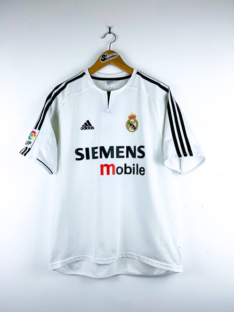 REAL MADRID 2003/2004 HOME SHIRT #5 ZIDANE
