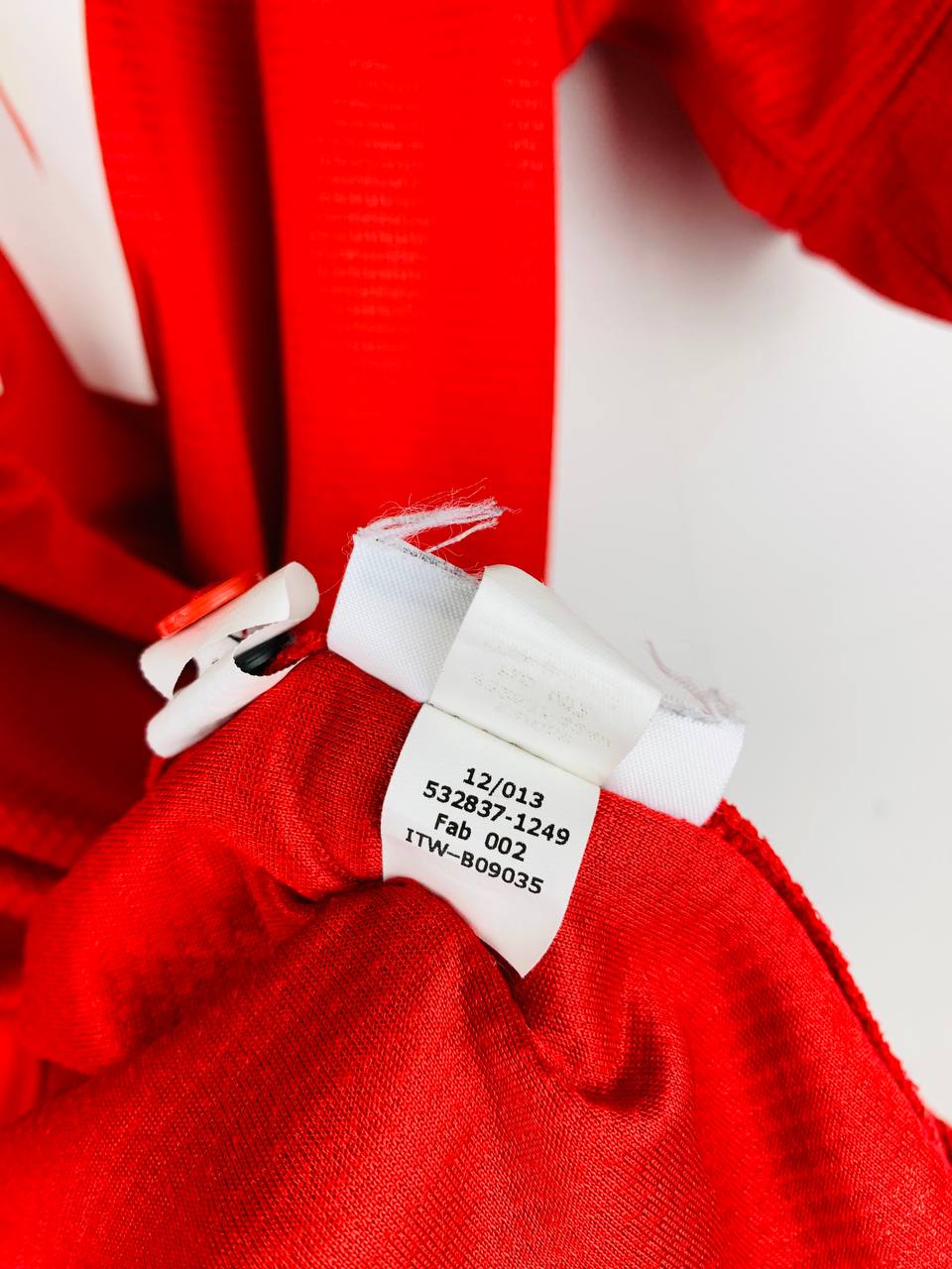 MANCHESTER UNITED 2013/2014 HOME SHIRT #15 VIDIC