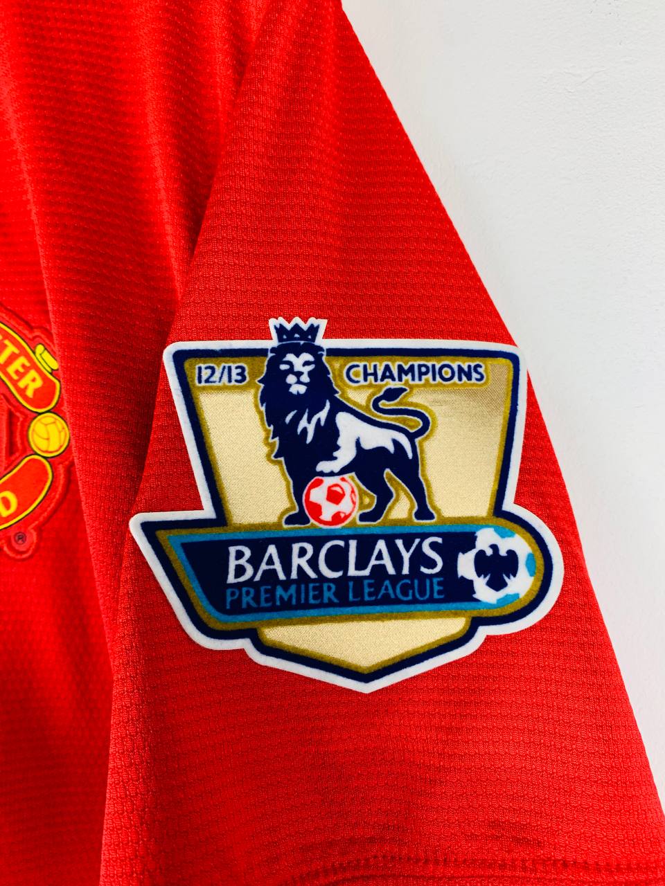 MANCHESTER UNITED 2013/2014 HOME SHIRT #15 VIDIC