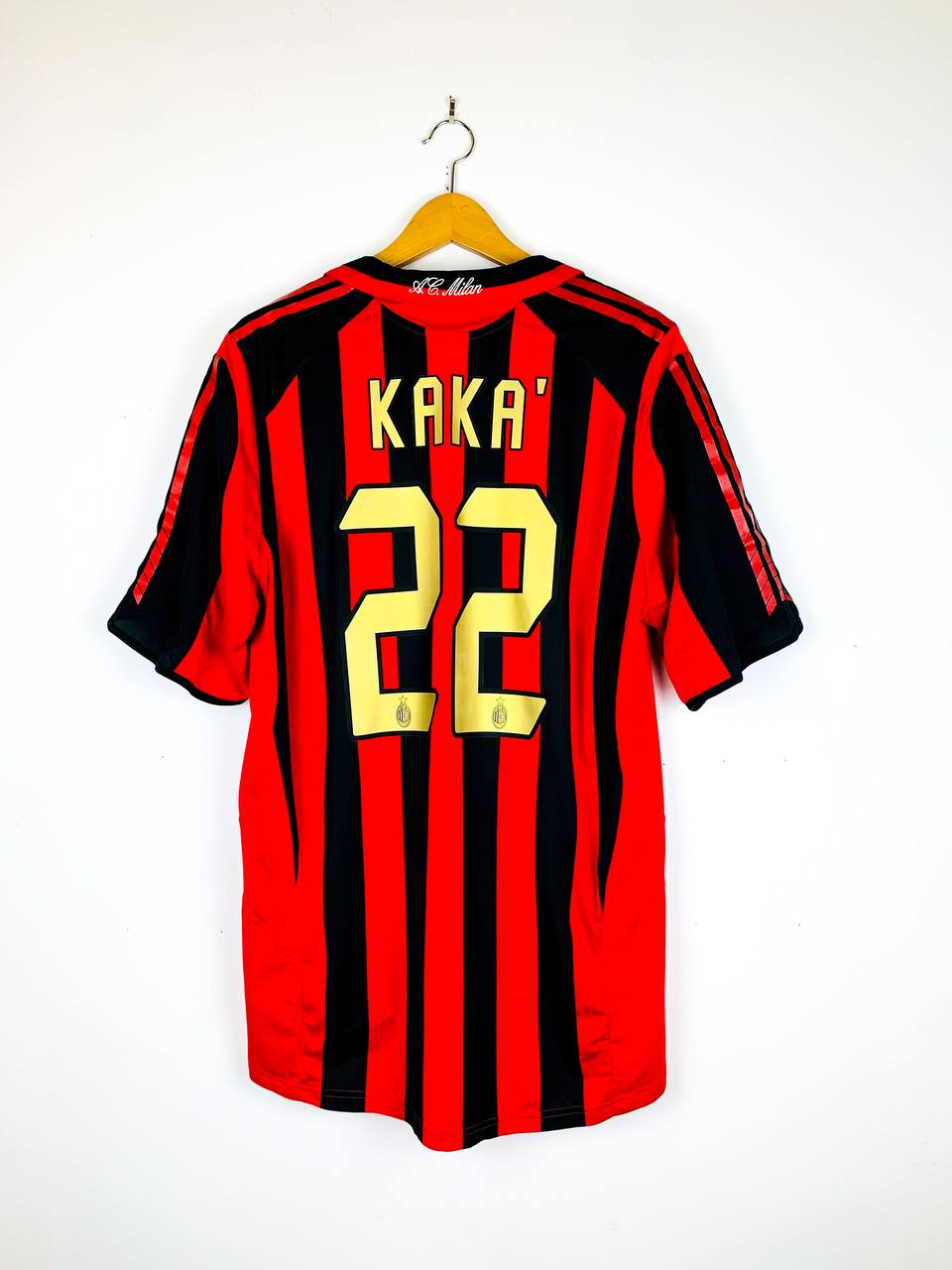 AC MILAN 2005/2006 HOME SHIRT #22 KAKA