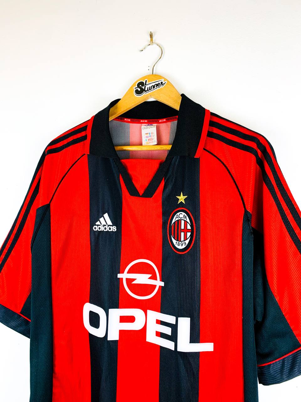 AC MILAN 1998/2000 HOME SHIRT #7 SHEVCHENKO