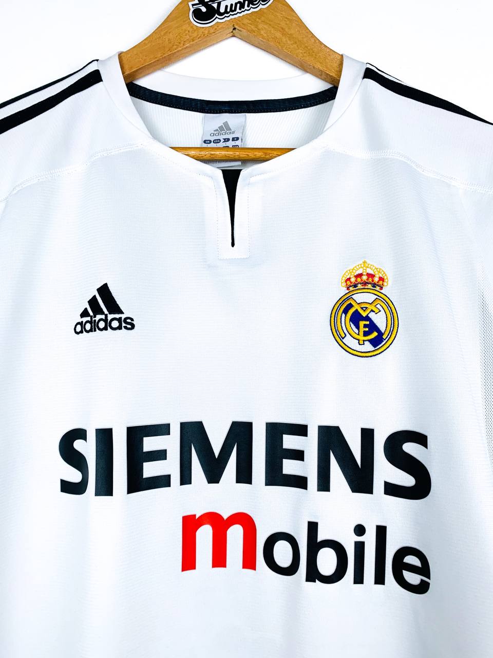 REAL MADRID 2003/2004 HOME SHIRT #9 RONALDO