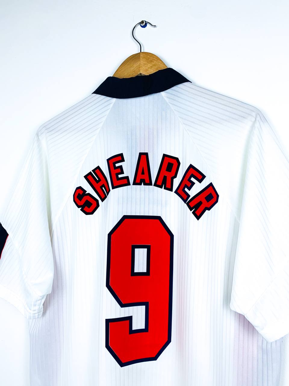 ENGLAND 1997/1999 HOME SHIRT #9 SHEARER