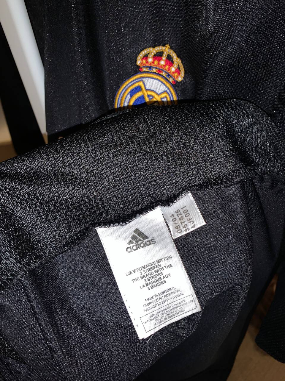 REAL MADRID 2004/2005 AWAY SHIRT #9 RONALDO