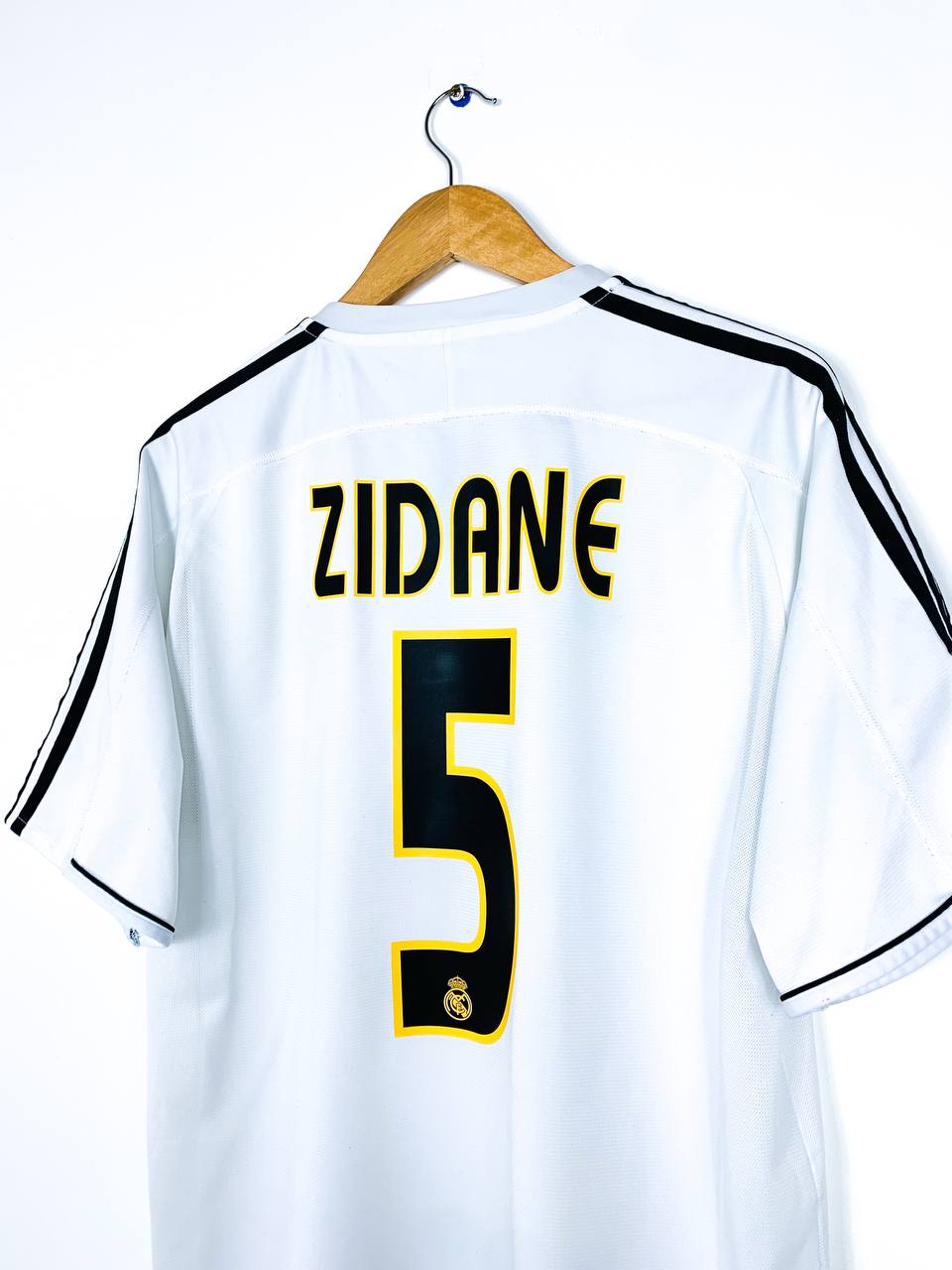 REAL MADRID 2003/2004 HOME SHIRT #5 ZIDANE