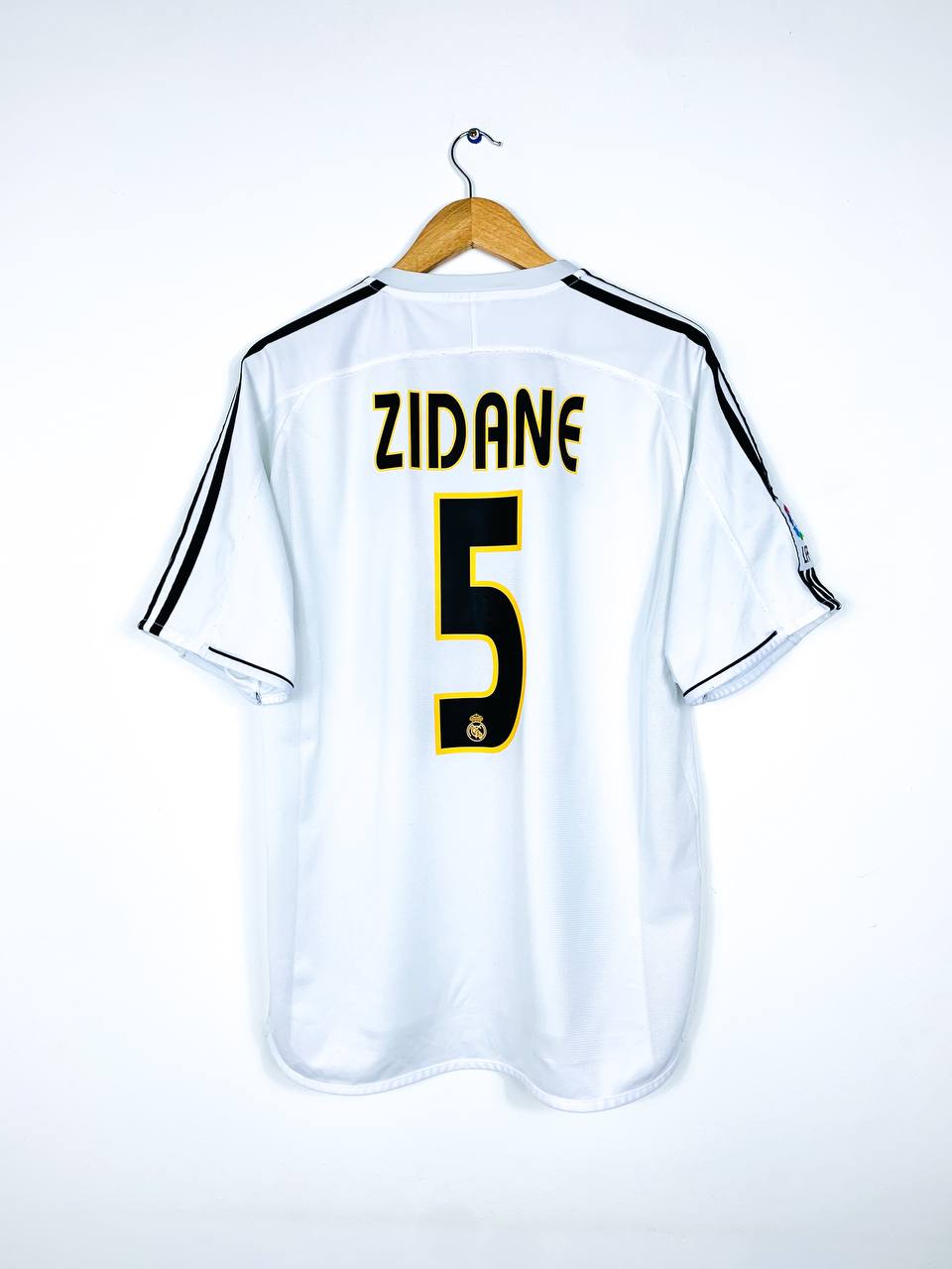 REAL MADRID 2003/2004 HOME SHIRT #5 ZIDANE
