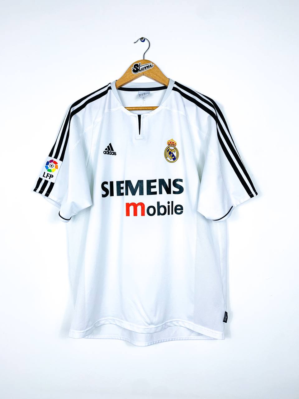 REAL MADRID 2003/2004 HOME SHIRT #5 ZIDANE