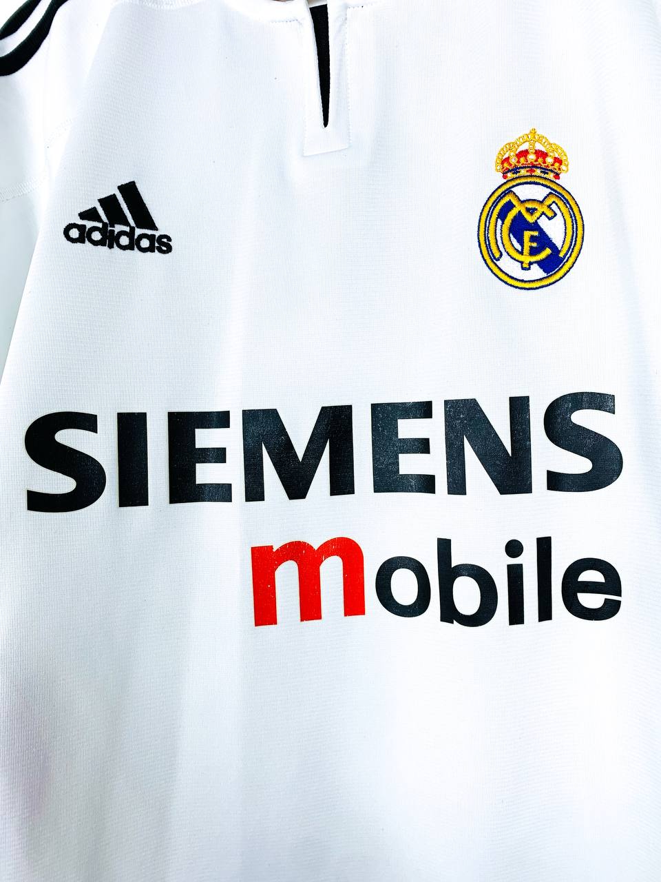 REAL MADRID 2003/2004 HOME SHIRT #5 ZIDANE