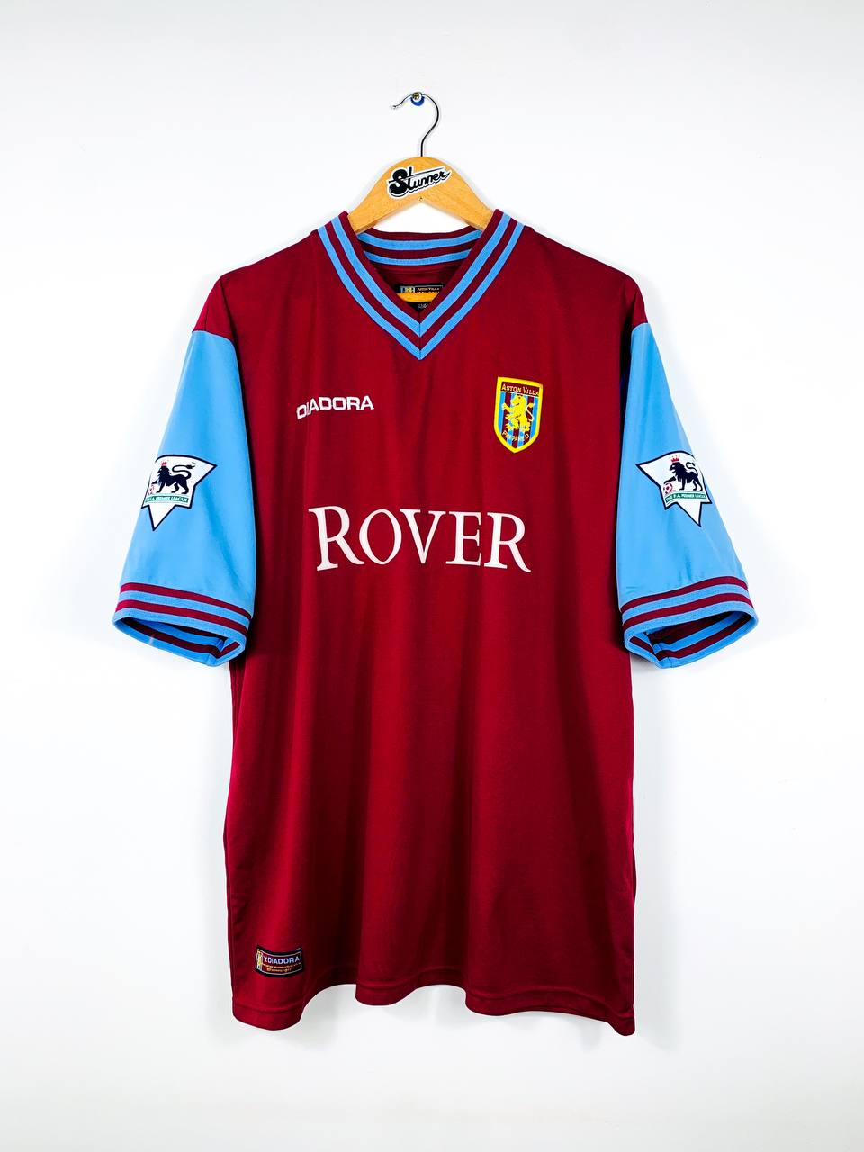 ASTON VILLA 2002/2003 HOME SHIRT #4 MELLBERG