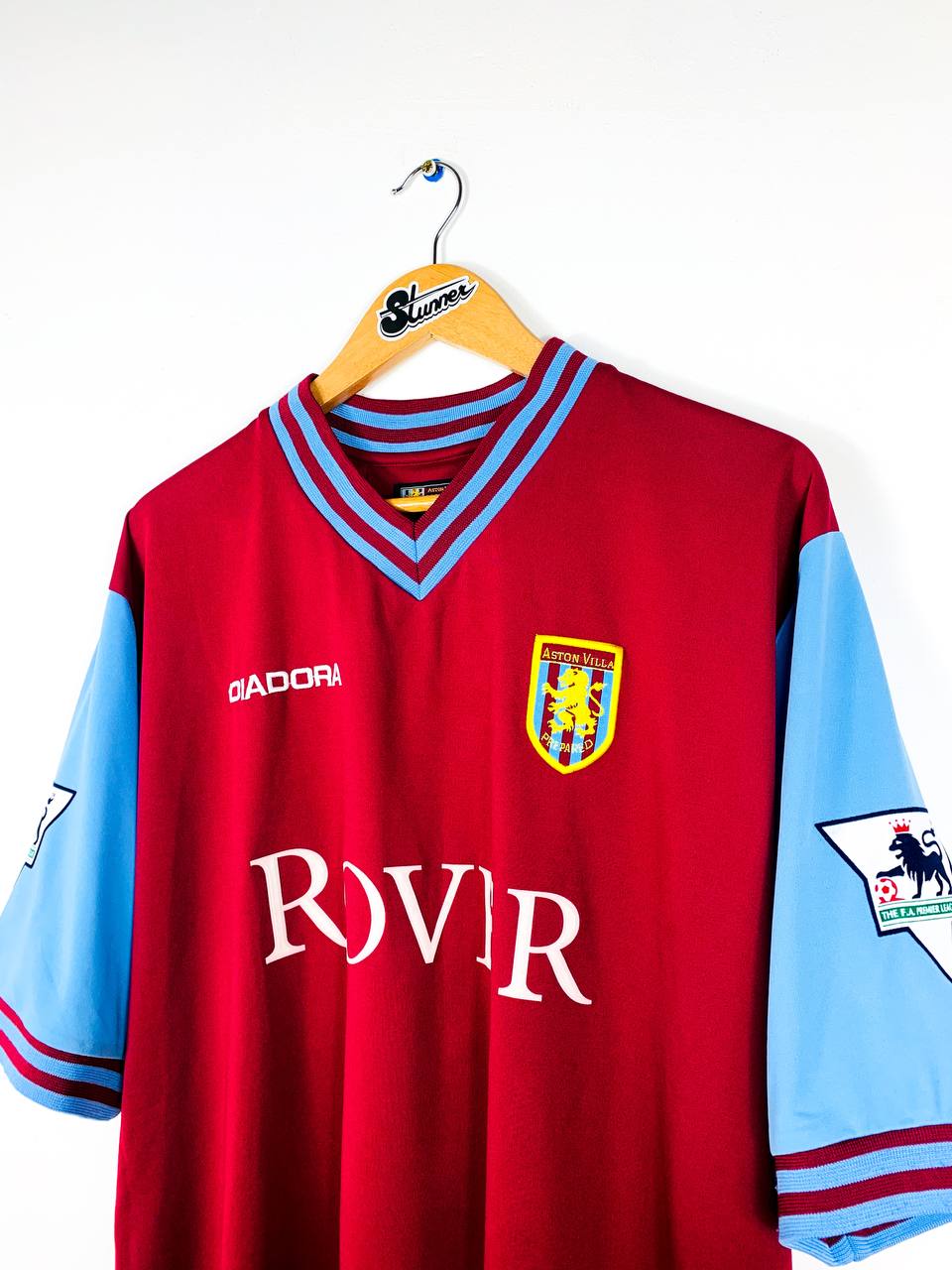 ASTON VILLA 2002/2003 HOME SHIRT #4 MELLBERG